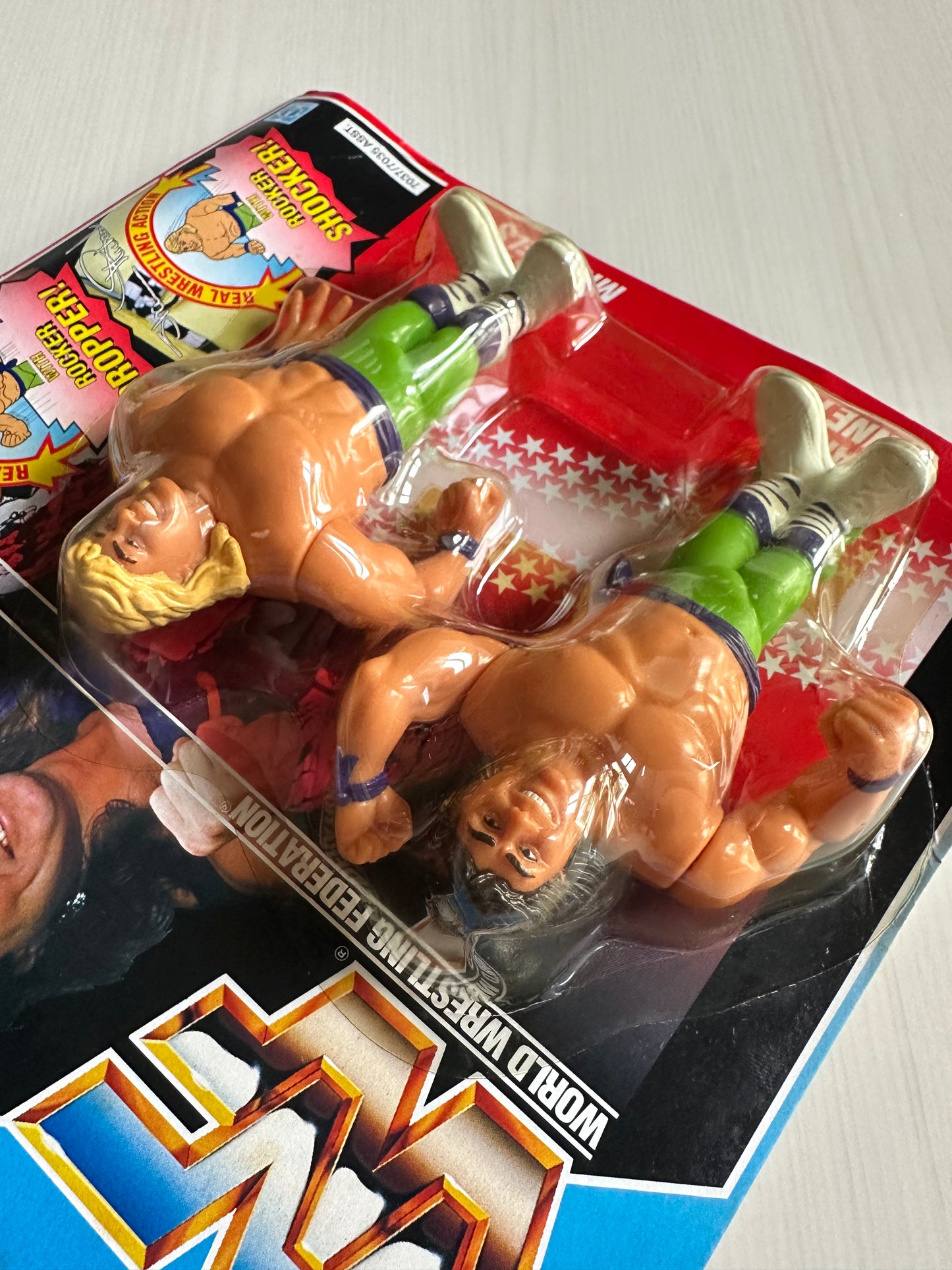 The Rockers Series 2 WWF Hasbro MOC figure