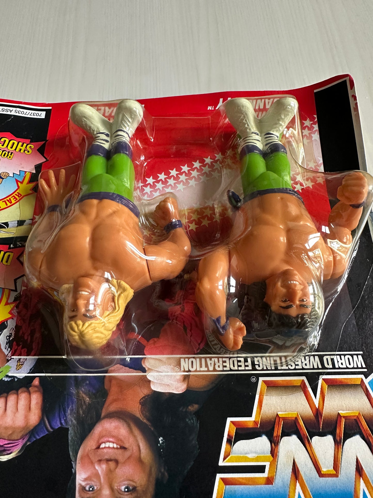 The Rockers Series 2 WWF Hasbro MOC figure