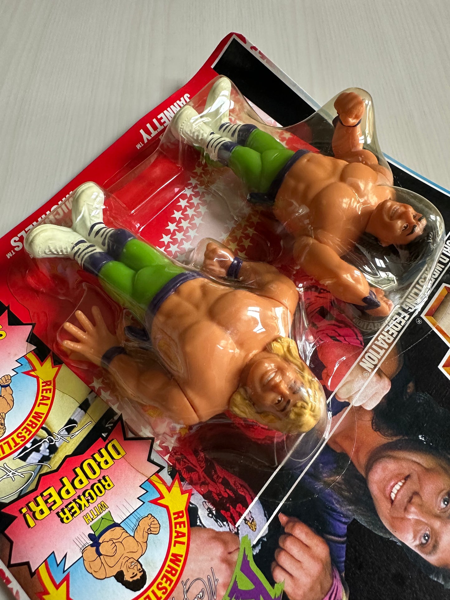 The Rockers Series 2 WWF Hasbro MOC figure