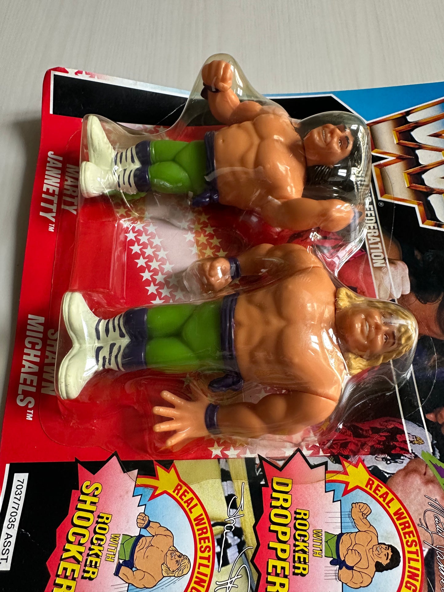 The Rockers Series 2 WWF Hasbro MOC figure