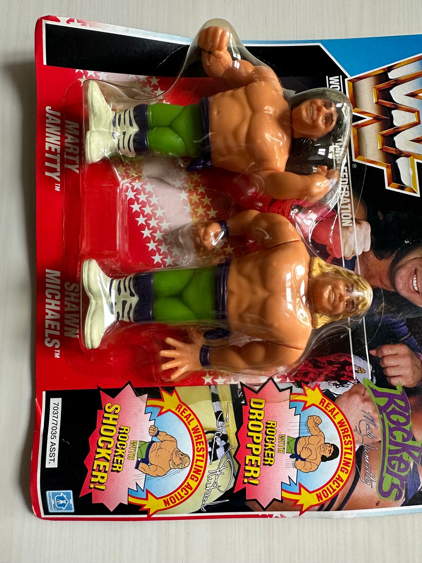The Rockers Series 2 WWF Hasbro MOC figure