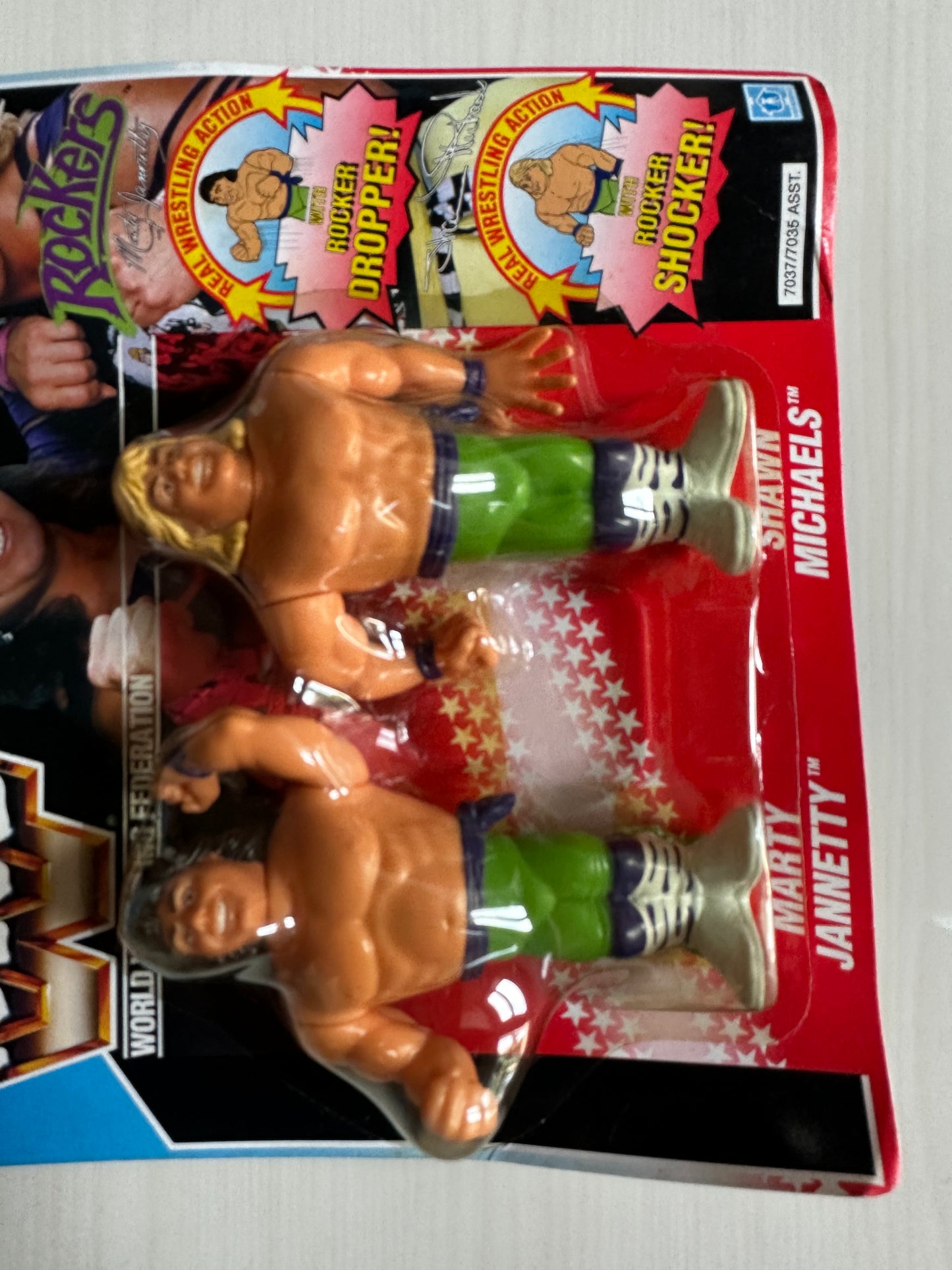 The Rockers Series 2 WWF Hasbro MOC figure