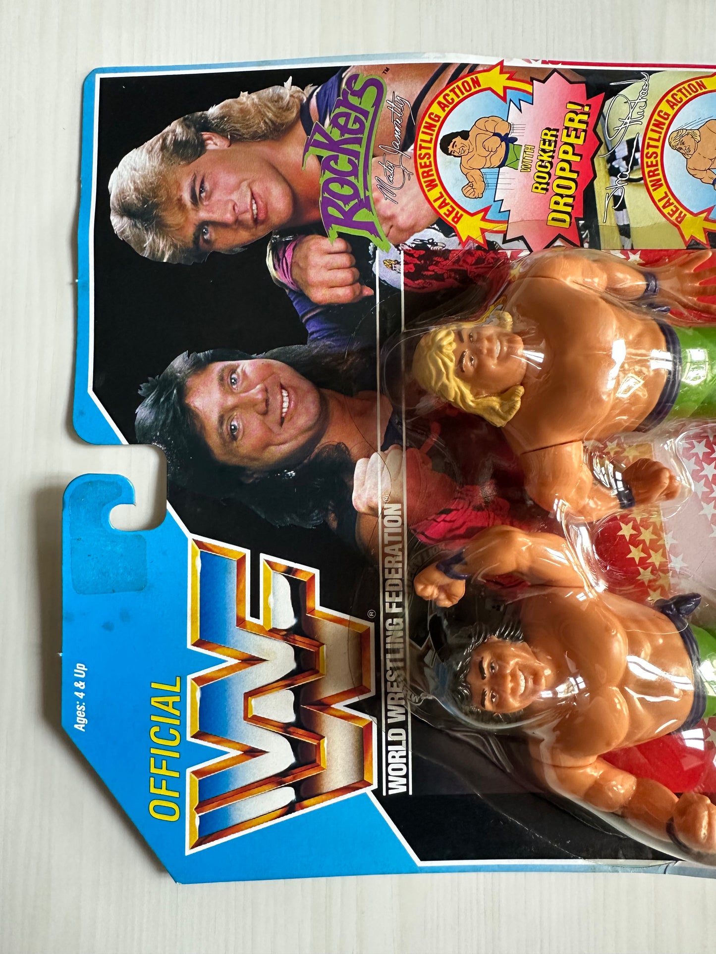The Rockers Series 2 WWF Hasbro MOC figure