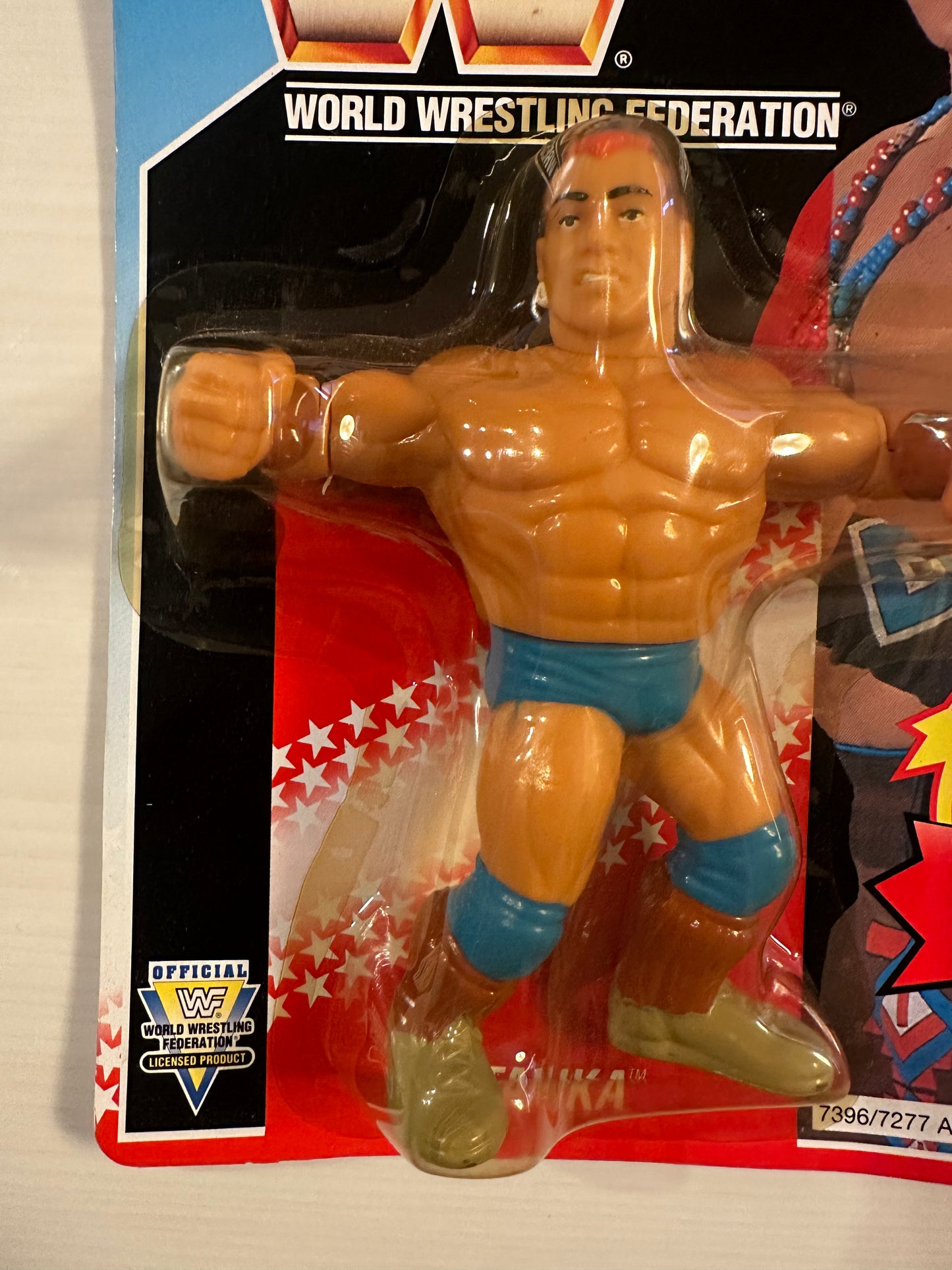 Tatanka Series 6 WWF Hasbro