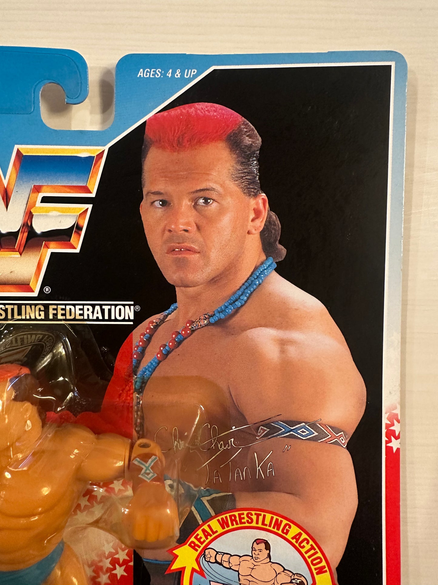 Tatanka Series 6 WWF Hasbro