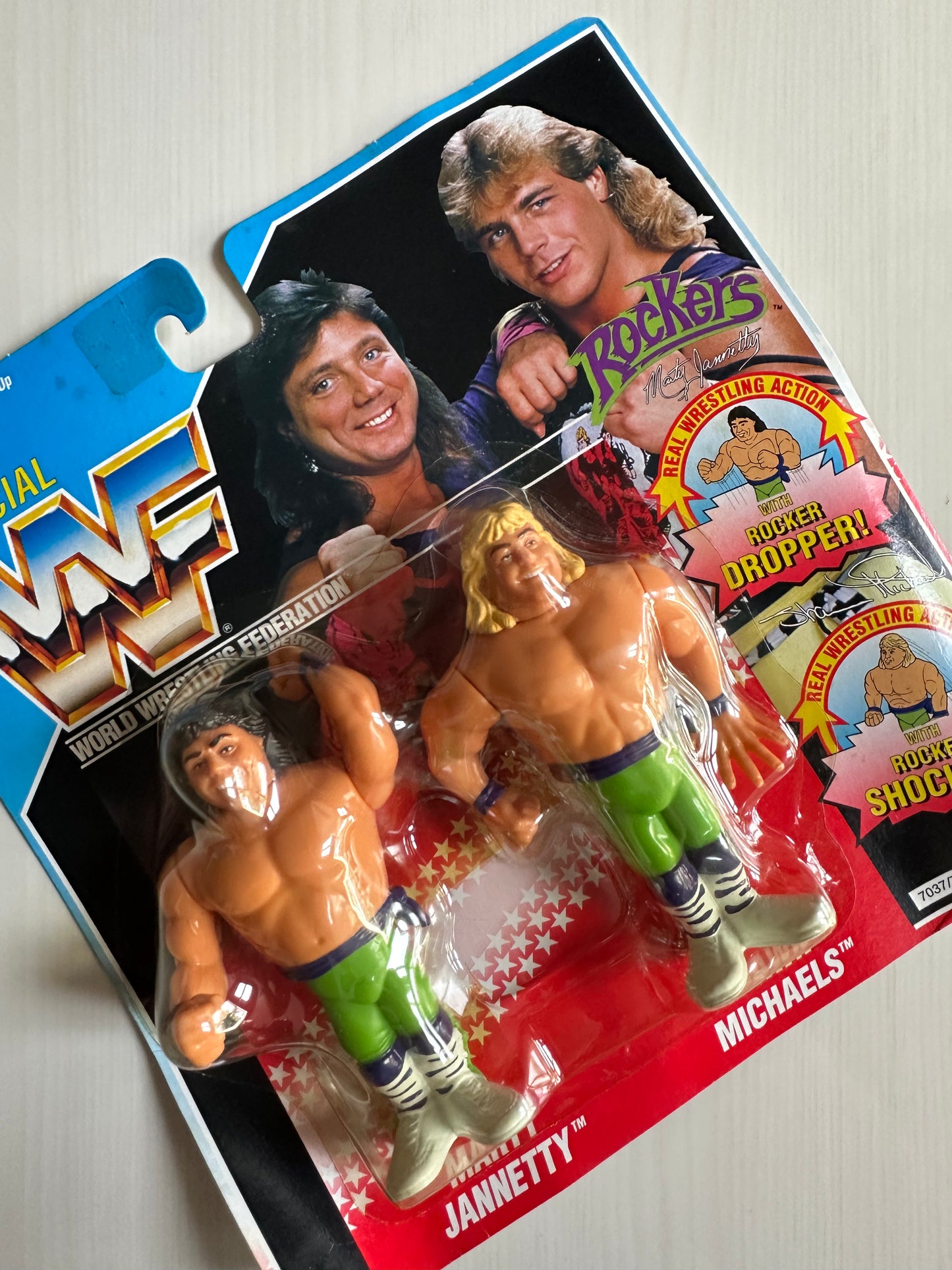 The Rockers Series 2 WWF Hasbro MOC figure