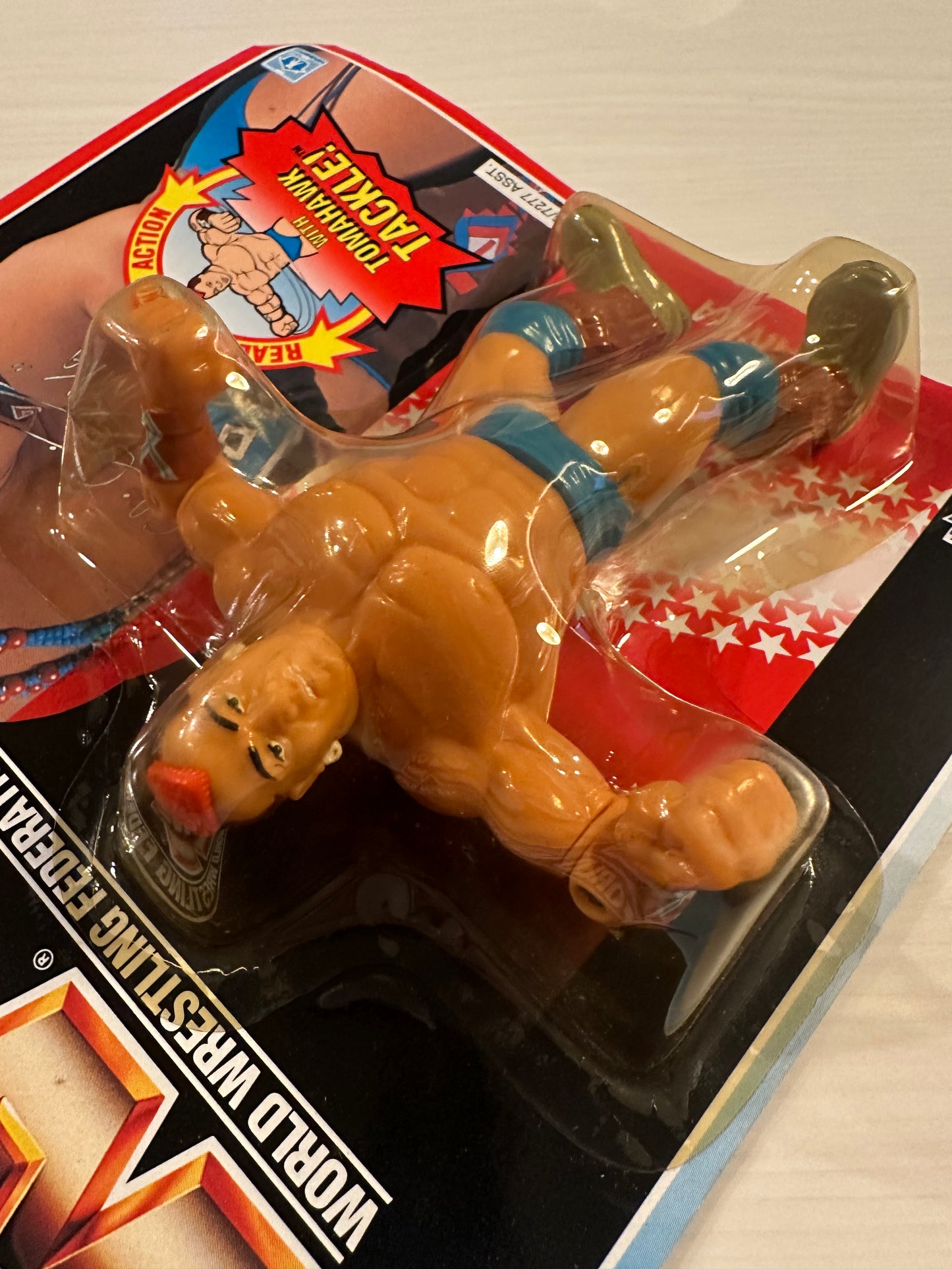 Tatanka Series 6 WWF Hasbro