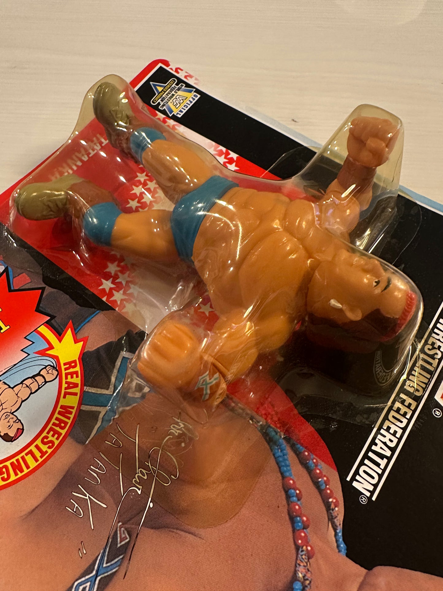 Tatanka Series 6 WWF Hasbro