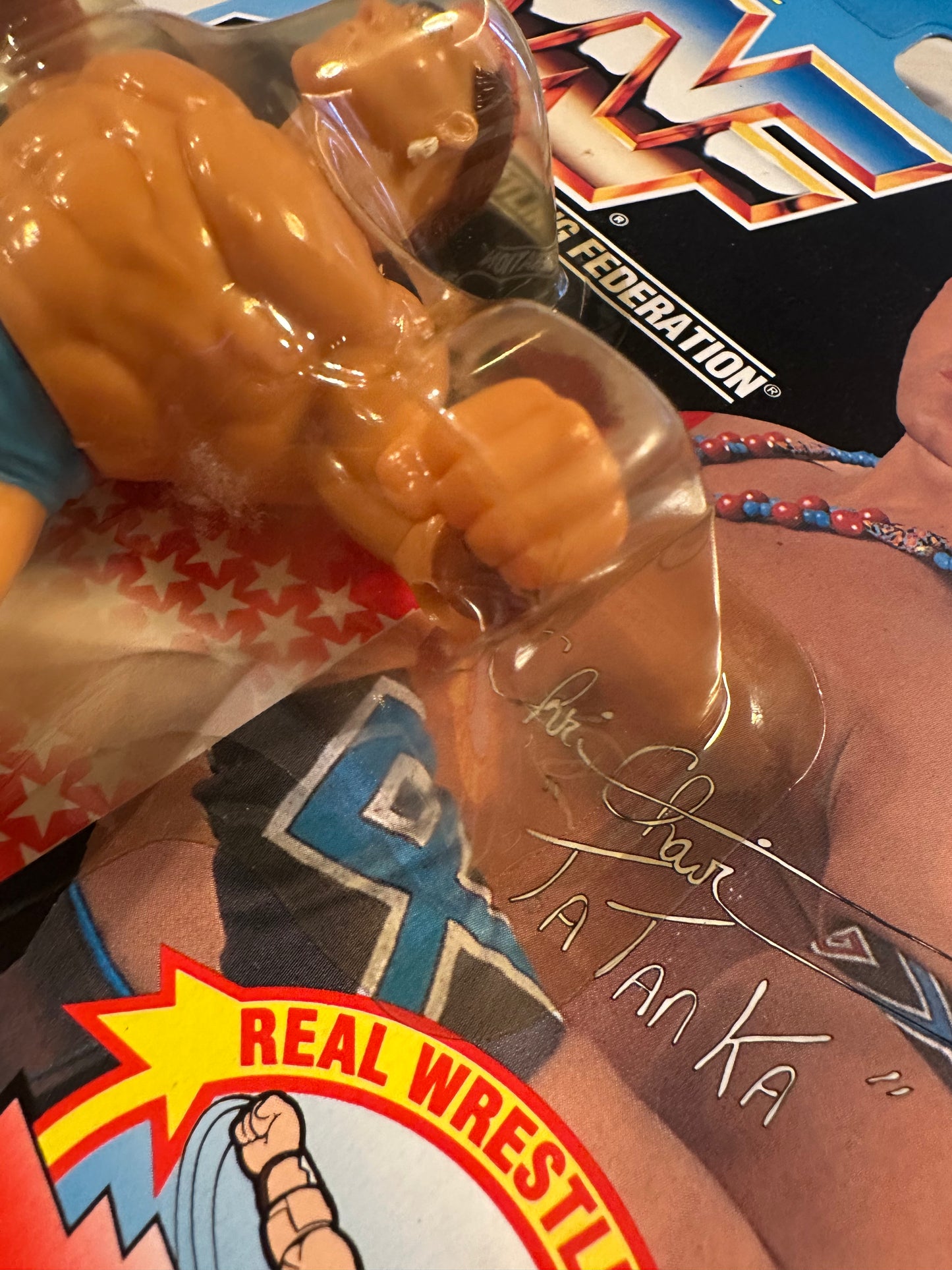 Tatanka Series 6 WWF Hasbro