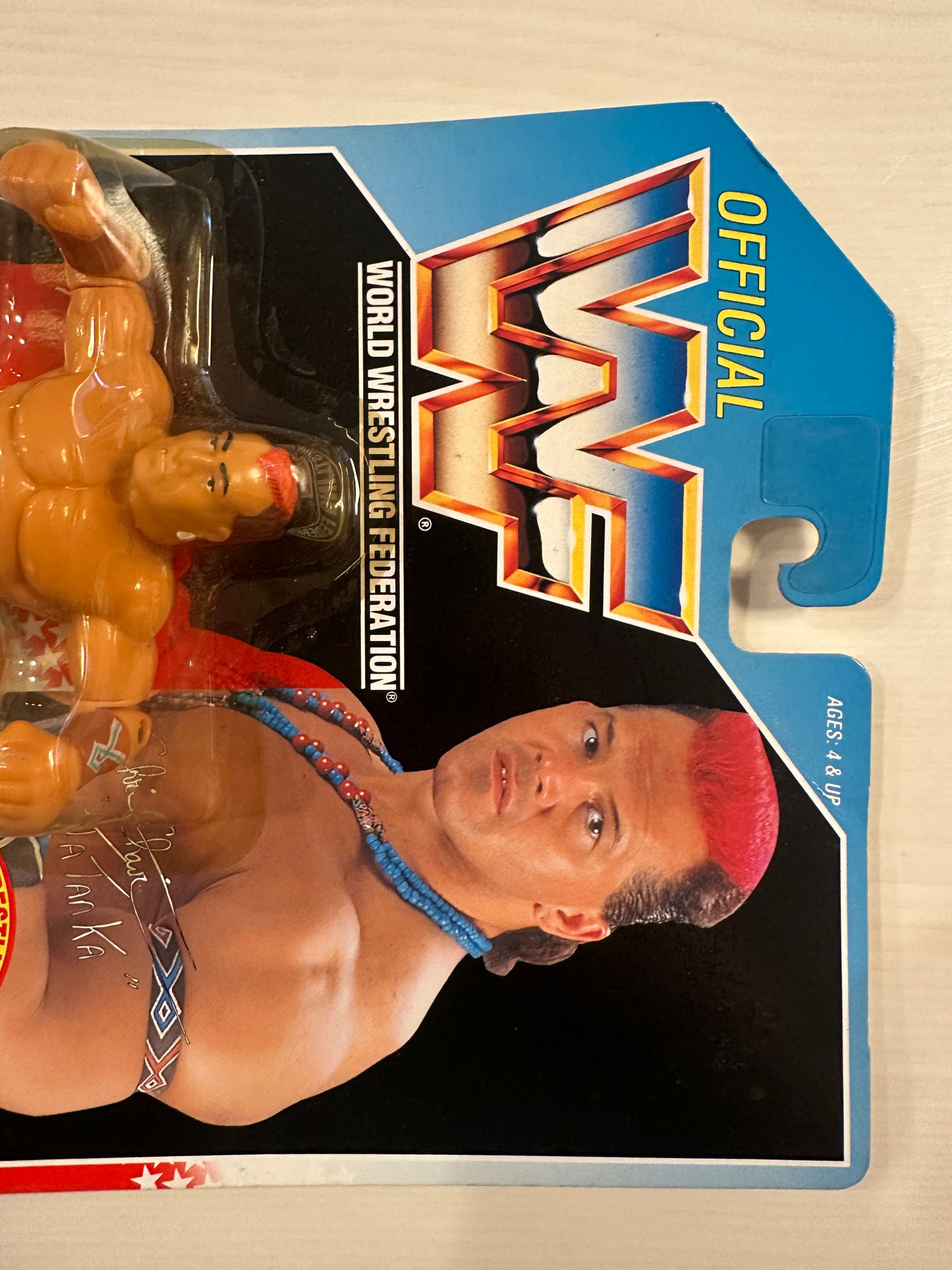 Tatanka Series 6 WWF Hasbro