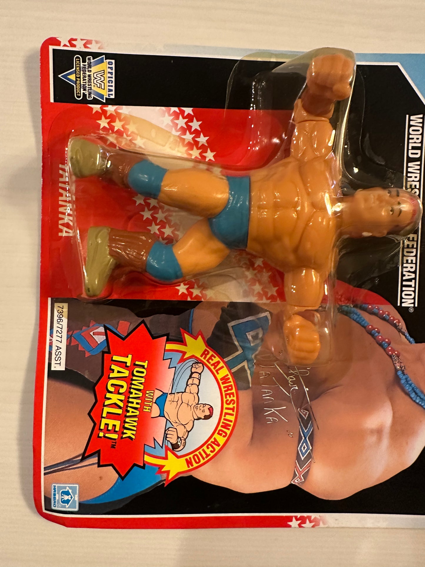Tatanka Series 6 WWF Hasbro