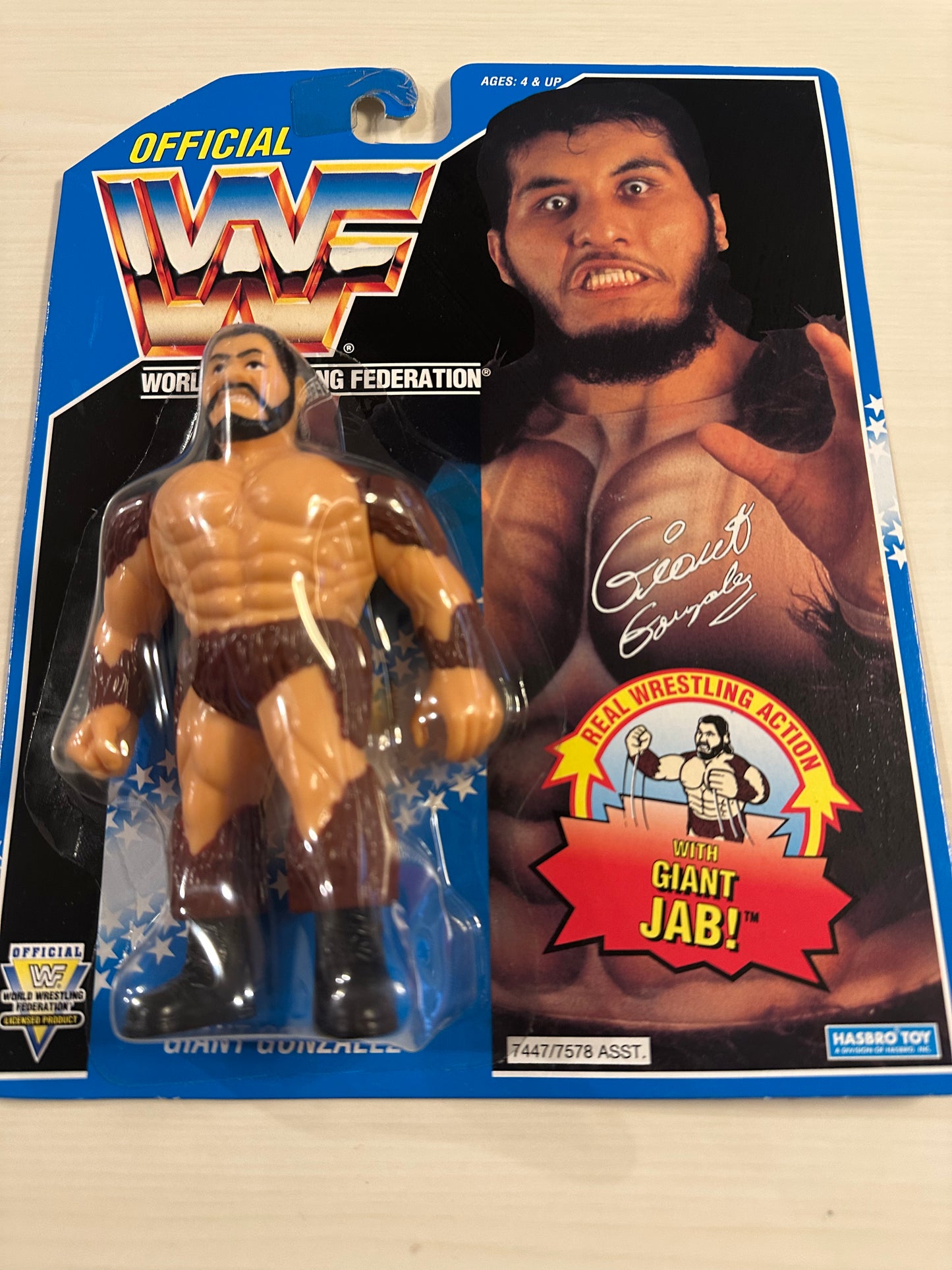 Giant Gonzalez Series 10 WWF Hasbro