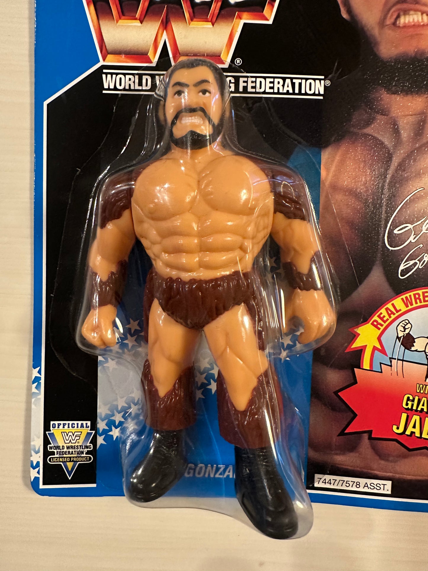 Giant Gonzalez Series 10 WWF Hasbro