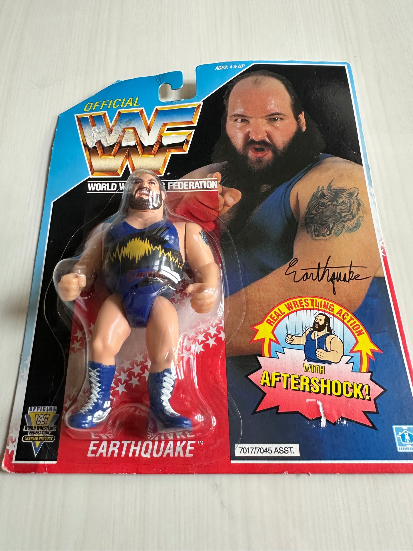 Earthquake Series 3 WWF Hasbro MOC figure