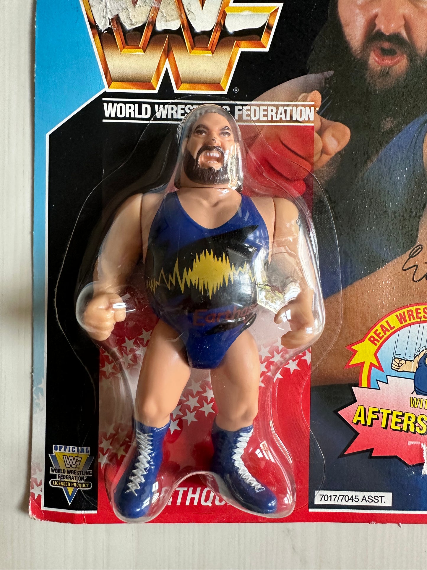 Earthquake Series 3 WWF Hasbro MOC figure