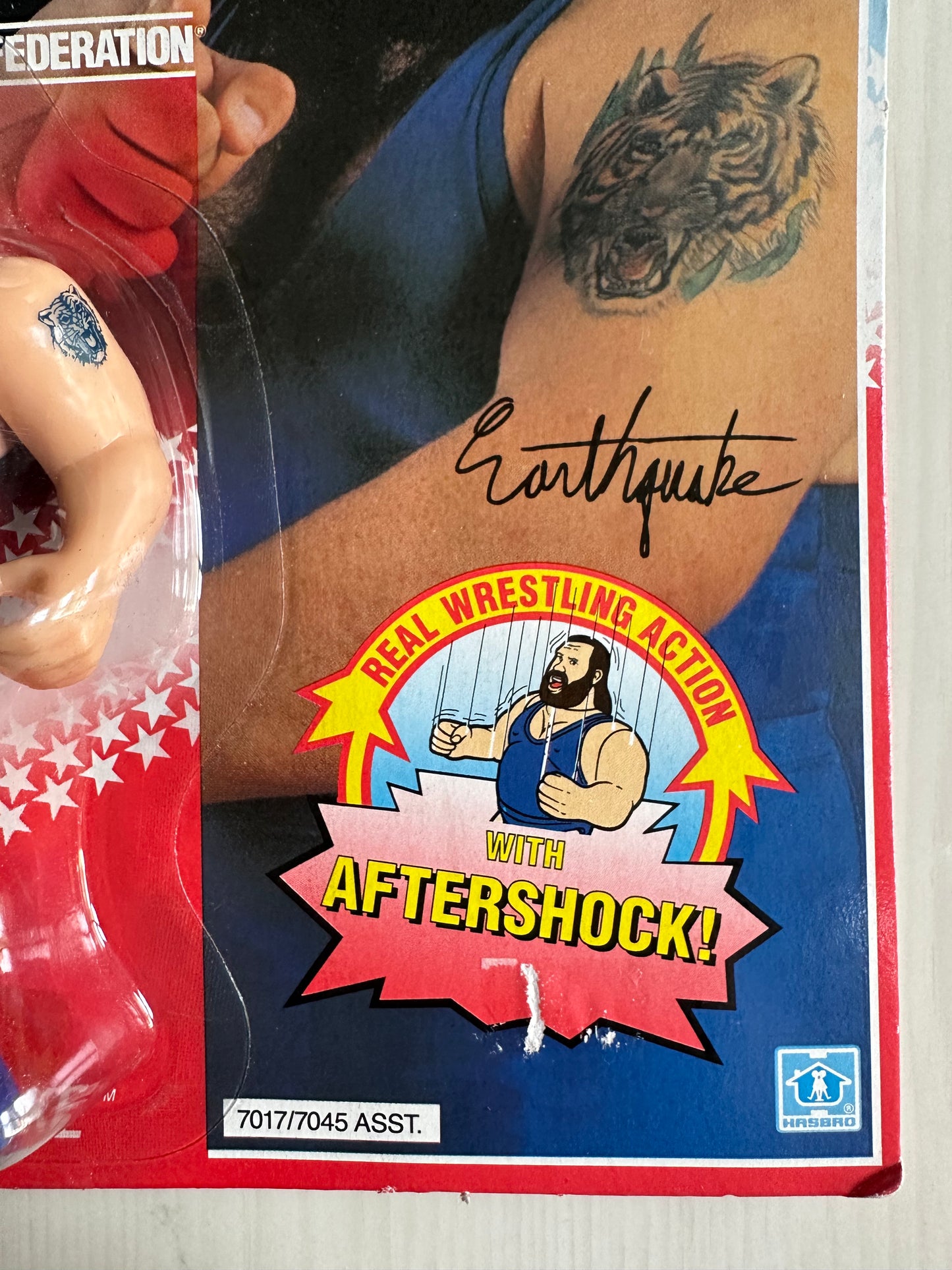 Earthquake Series 3 WWF Hasbro MOC figure