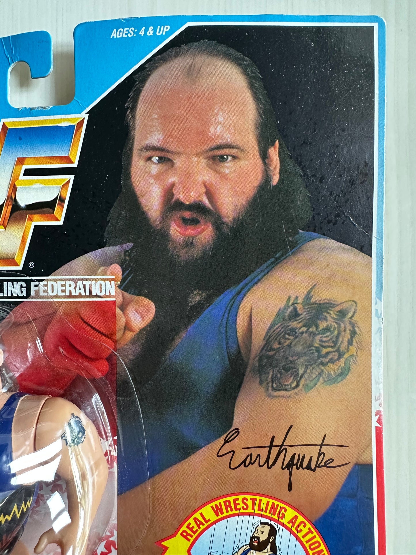 Earthquake Series 3 WWF Hasbro MOC figure