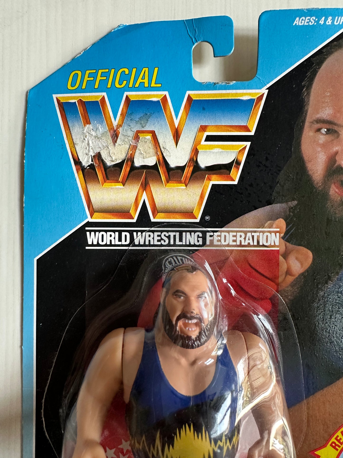 Earthquake Series 3 WWF Hasbro MOC figure