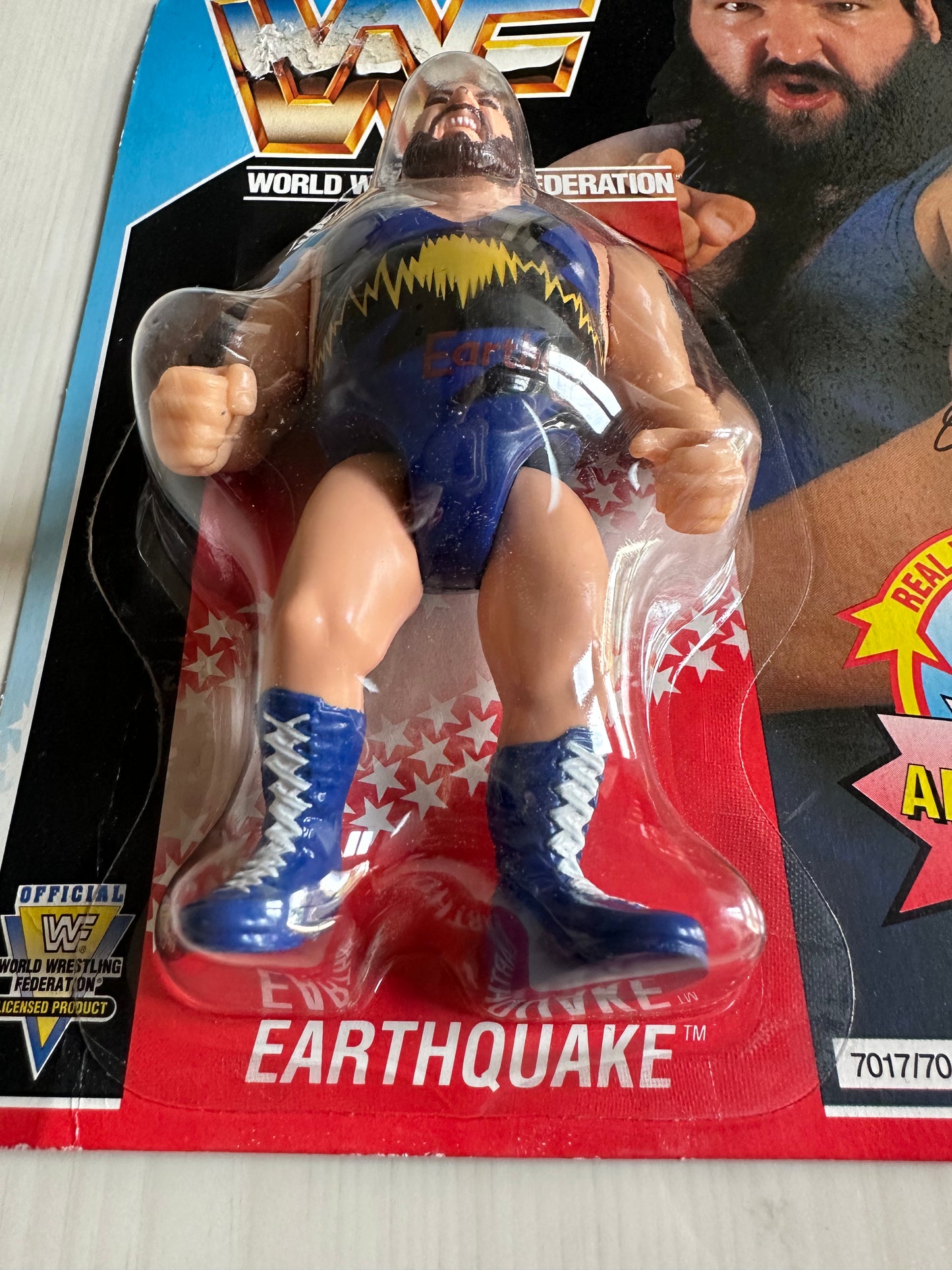 Earthquake Series 3 WWF Hasbro MOC figure