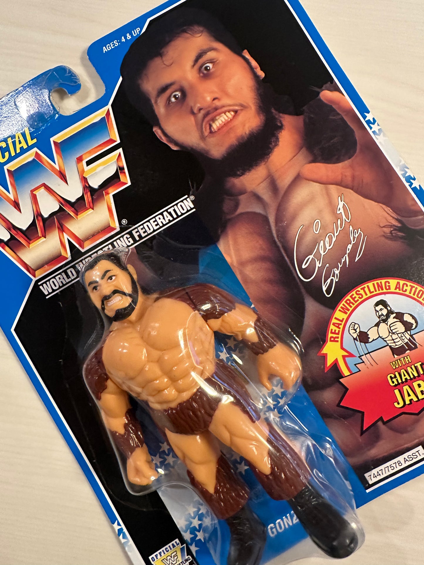 Giant Gonzalez Series 10 WWF Hasbro