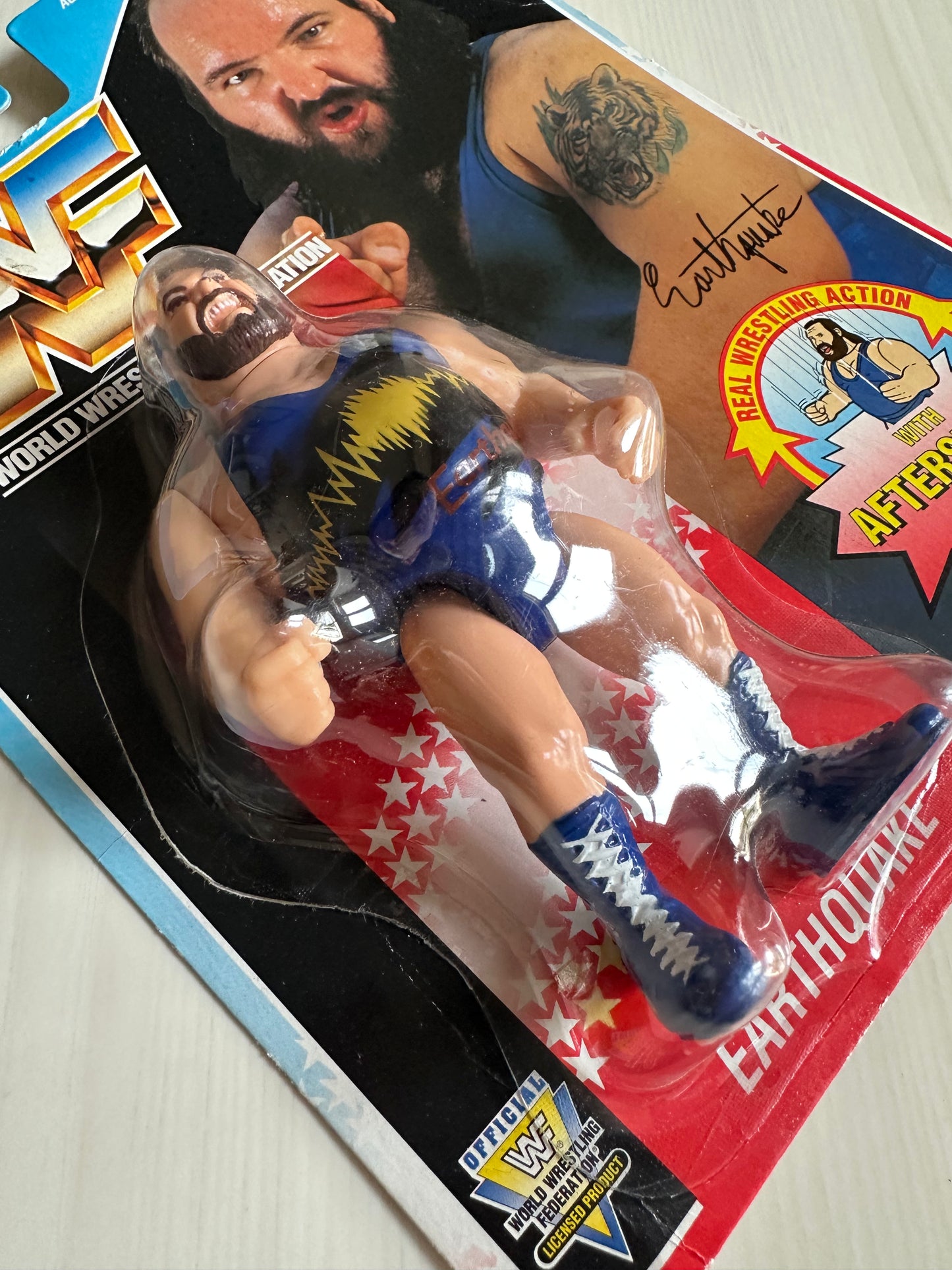 Earthquake Series 3 WWF Hasbro MOC figure