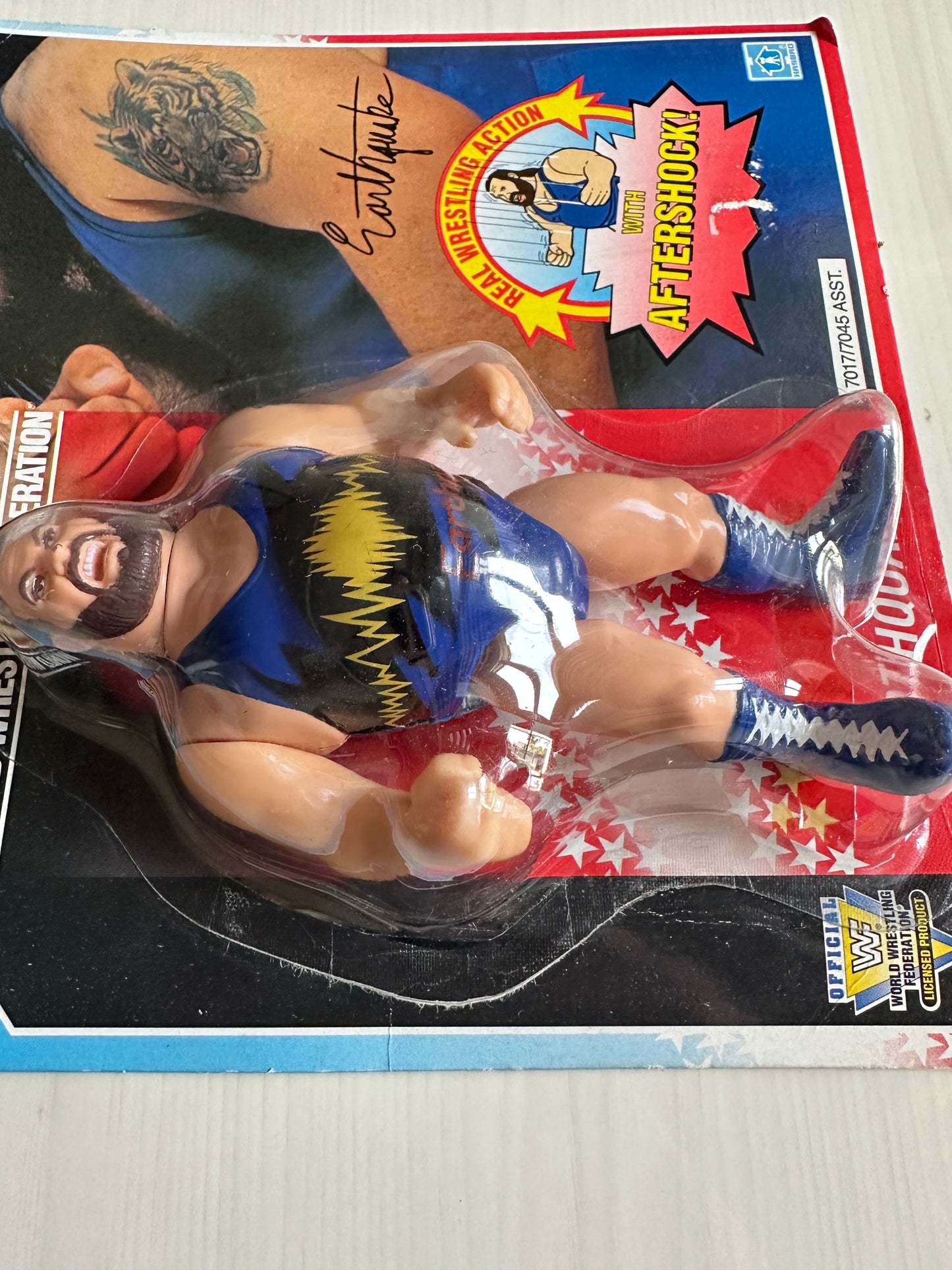 Earthquake Series 3 WWF Hasbro MOC figure