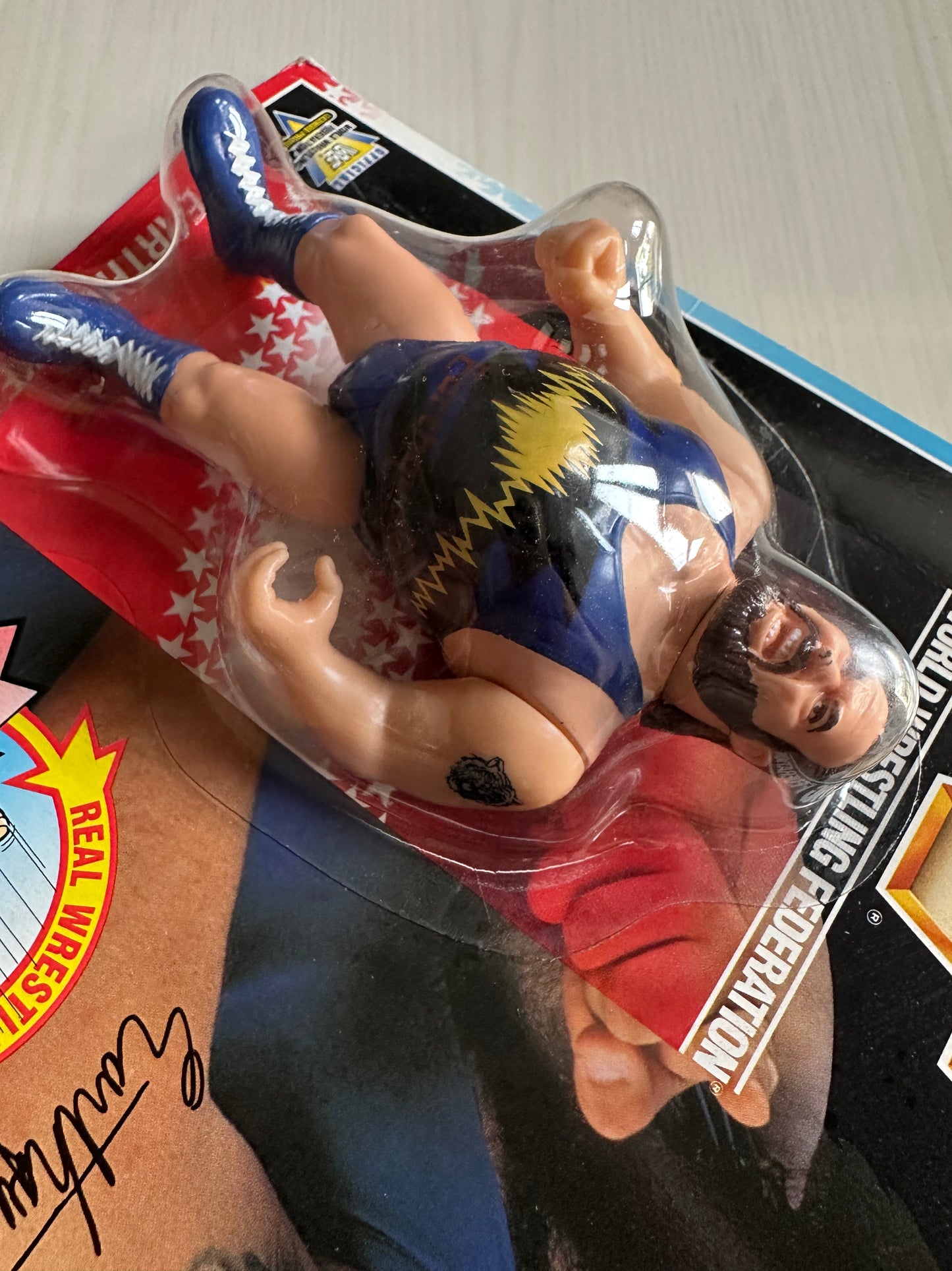 Earthquake Series 3 WWF Hasbro MOC figure