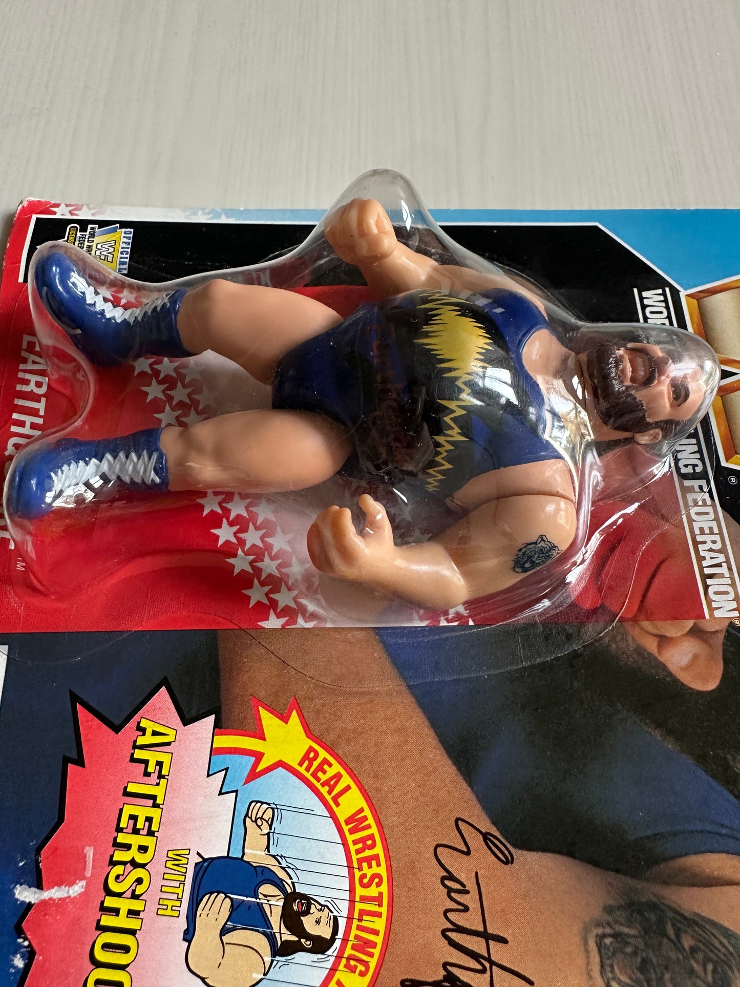 Earthquake Series 3 WWF Hasbro MOC figure
