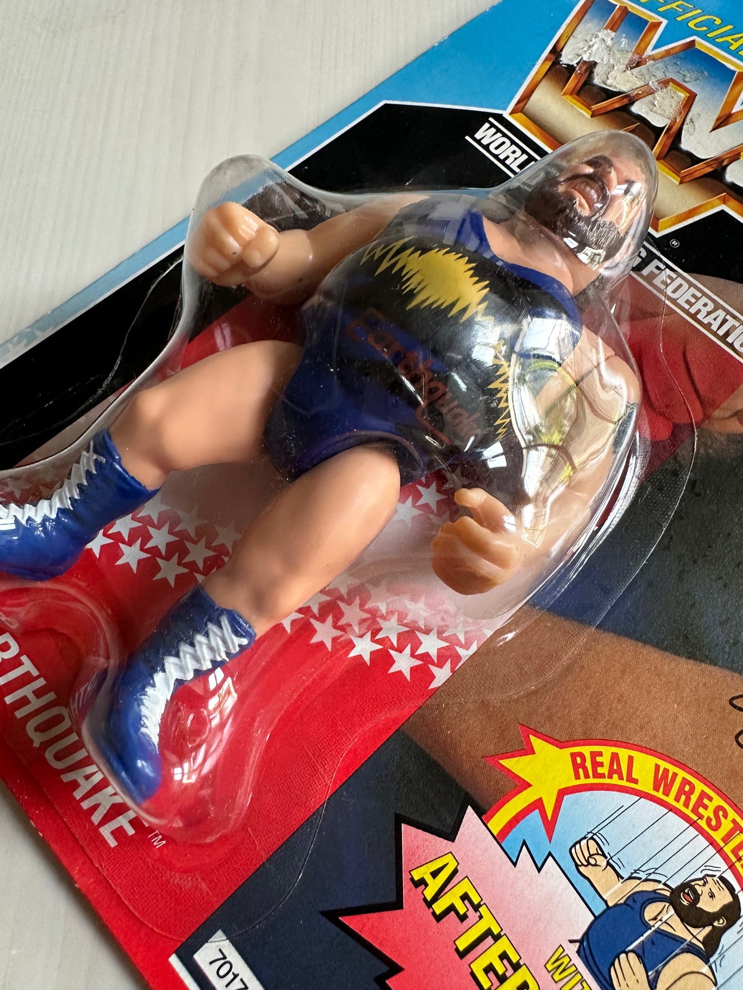 Earthquake Series 3 WWF Hasbro MOC figure