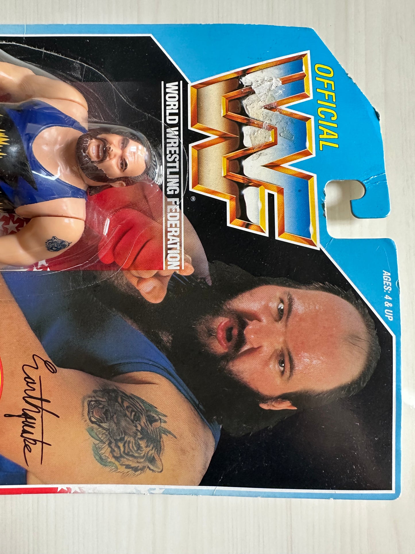 Earthquake Series 3 WWF Hasbro MOC figure
