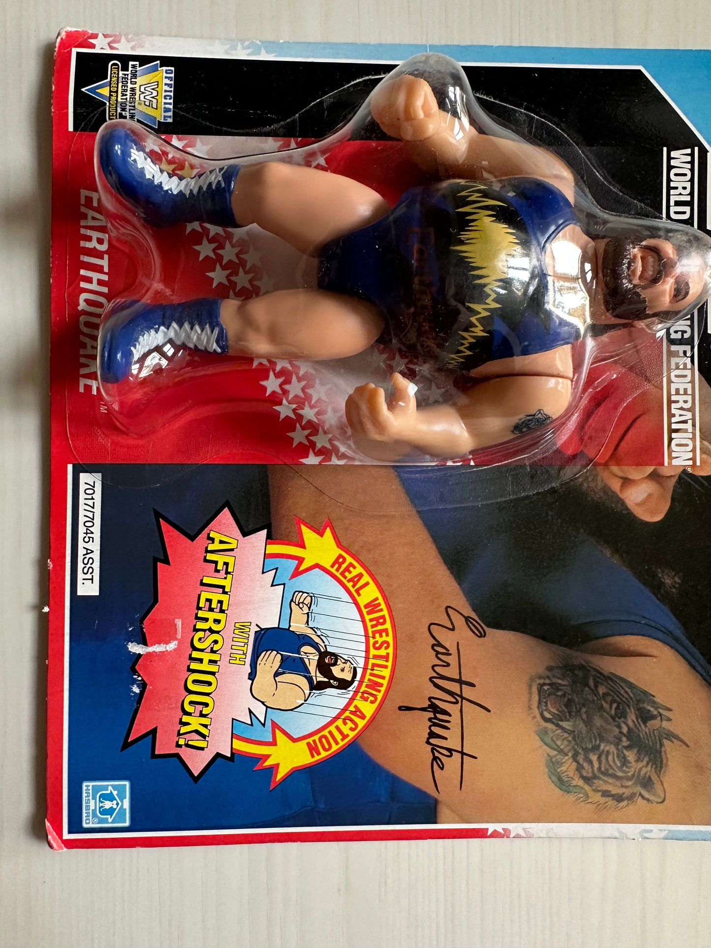 Earthquake Series 3 WWF Hasbro MOC figure