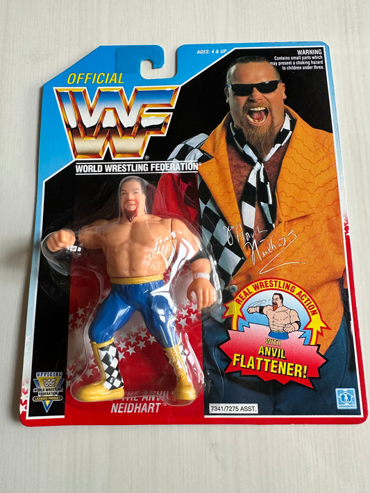 Jim the Anvil Neidhart Series 6 WWF Hasbro MOC figure