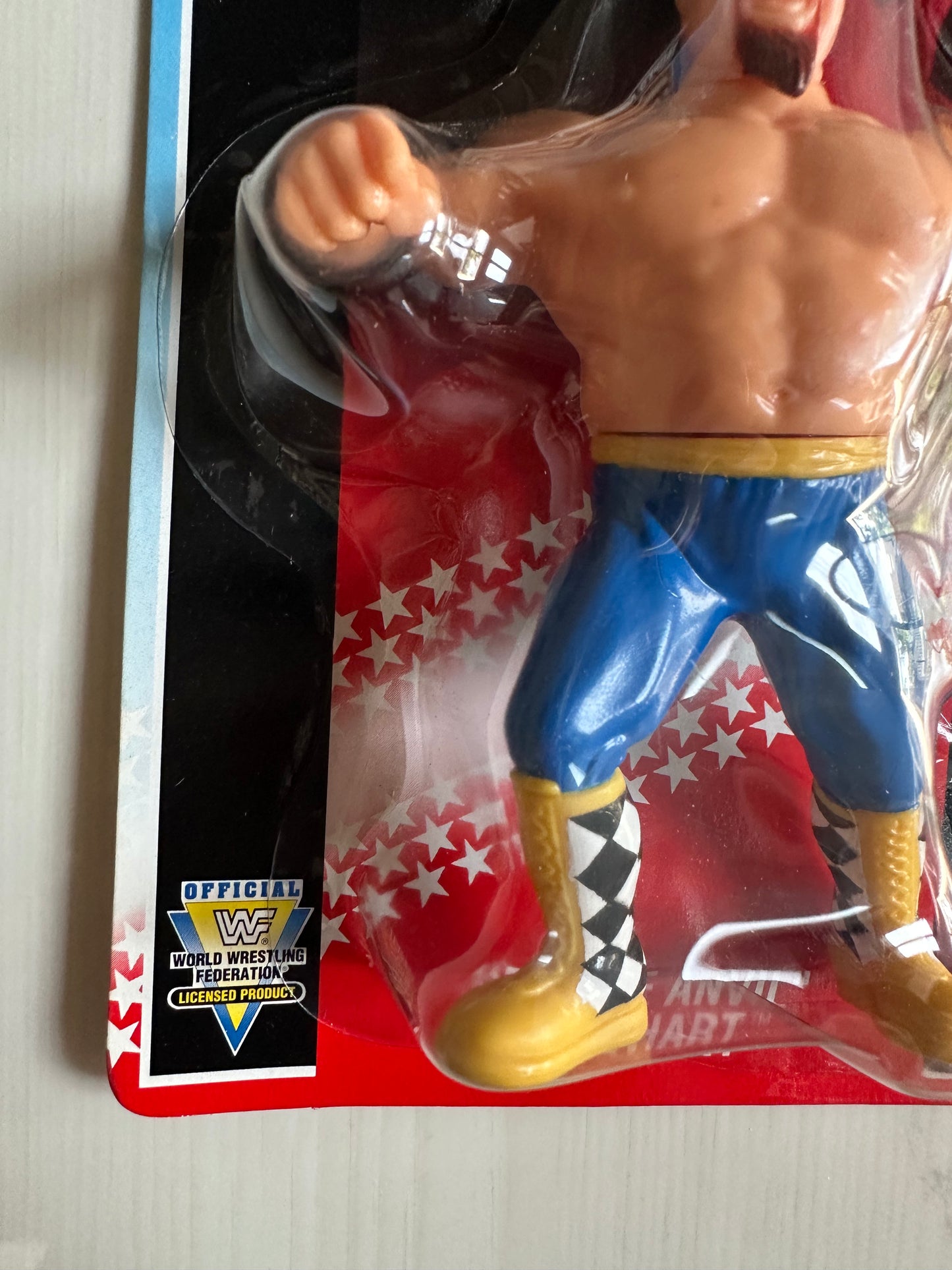 Jim the Anvil Neidhart Series 6 WWF Hasbro MOC figure
