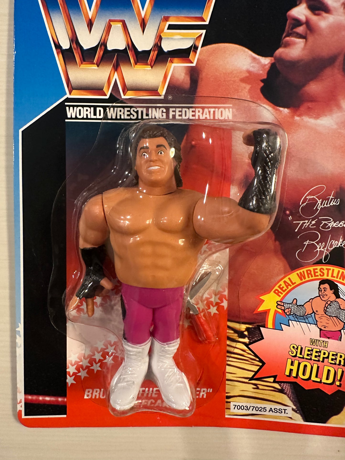 Brutus the Barber Beefcake Series 1 WWF Hasbro