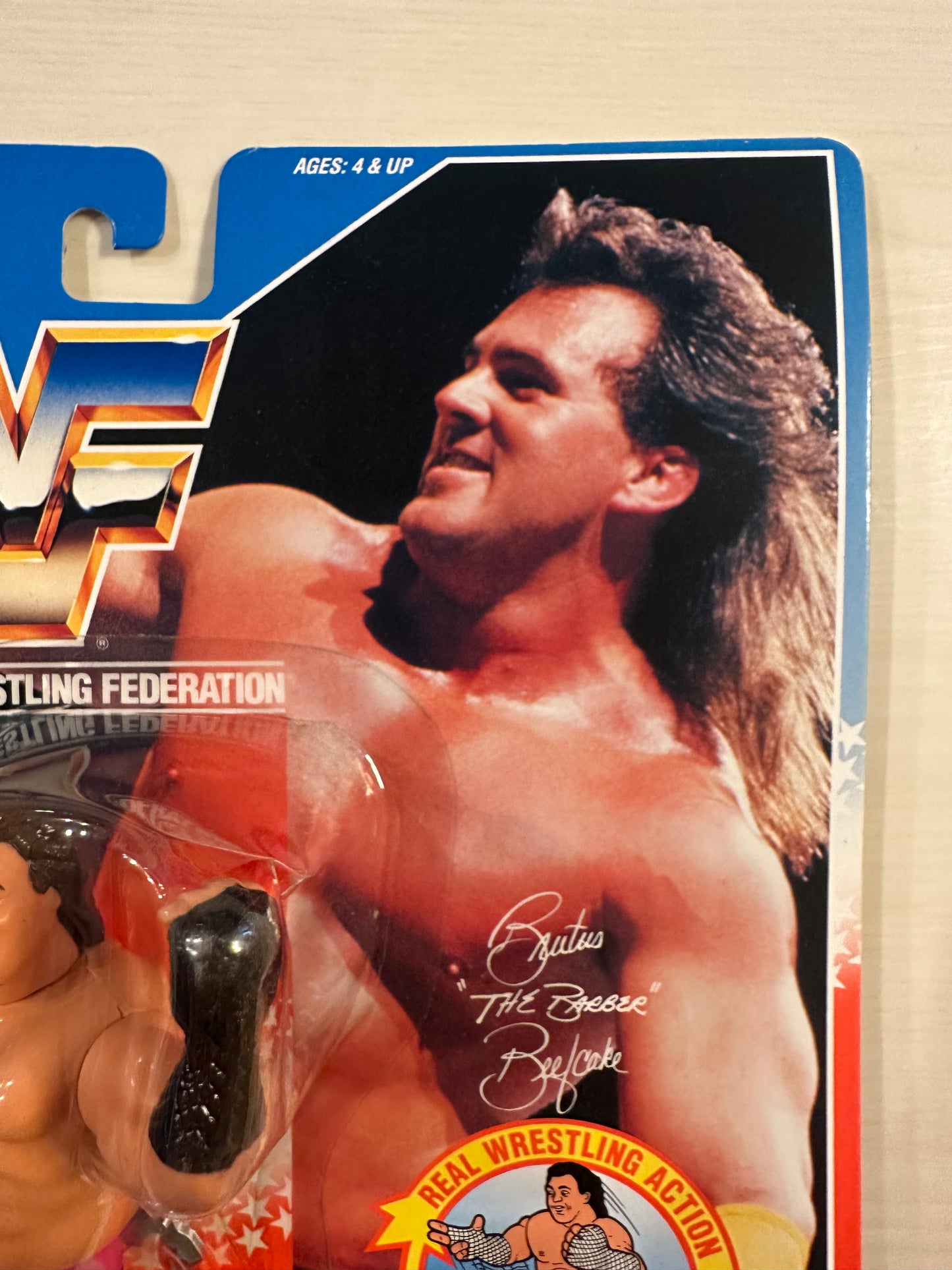 Brutus the Barber Beefcake Series 1 WWF Hasbro
