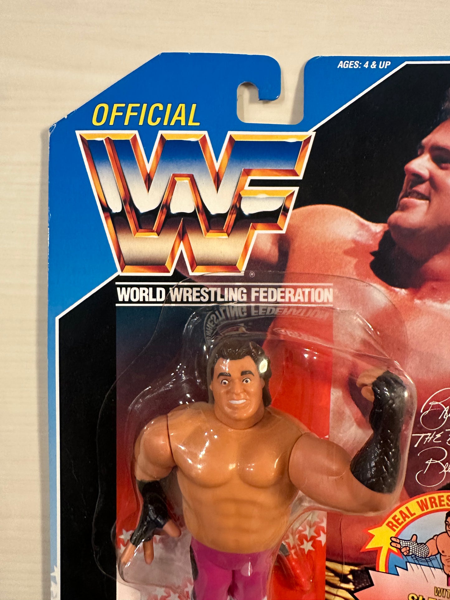 Brutus the Barber Beefcake Series 1 WWF Hasbro