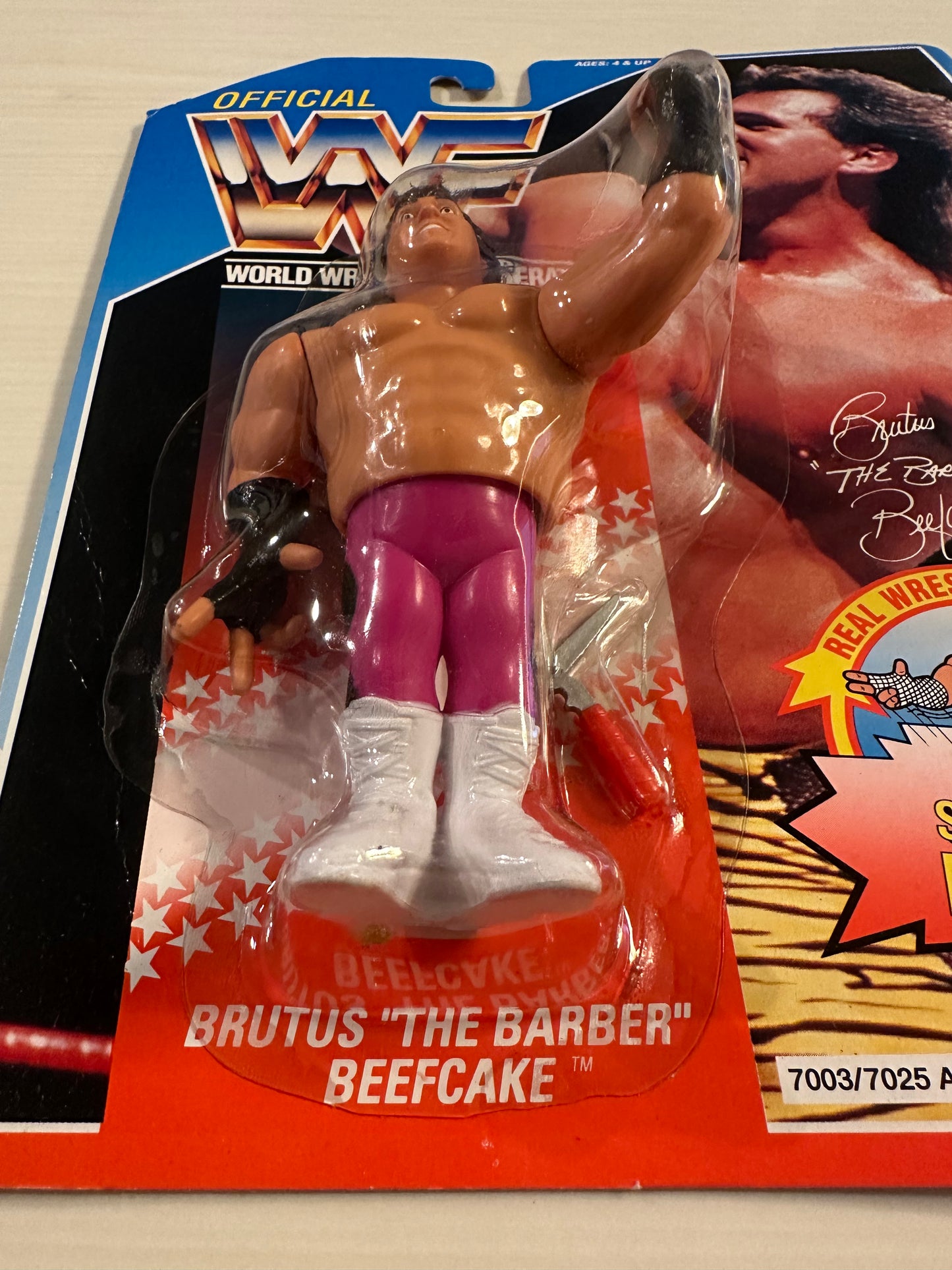 Brutus the Barber Beefcake Series 1 WWF Hasbro