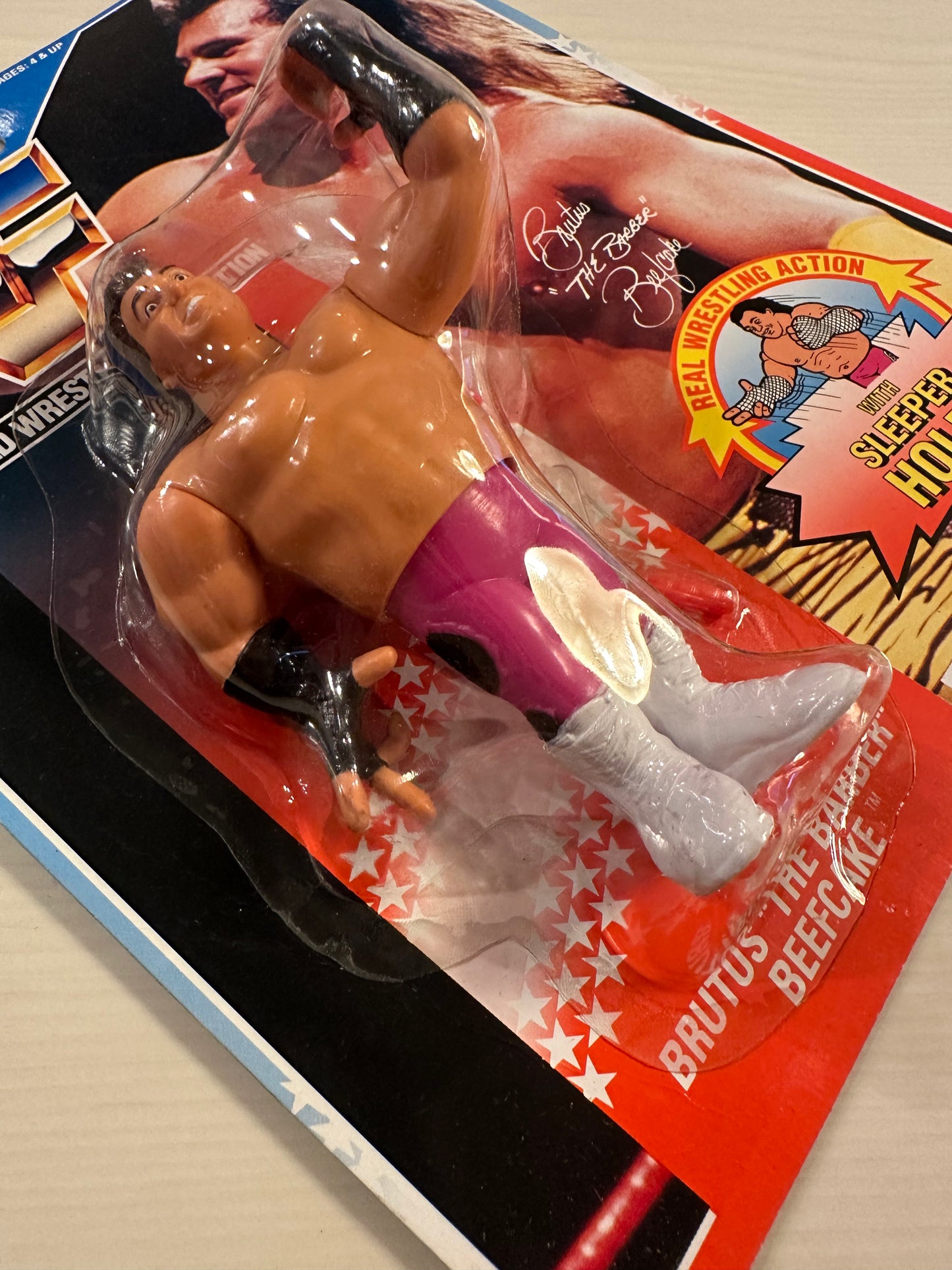 Brutus the Barber Beefcake Series 1 WWF Hasbro