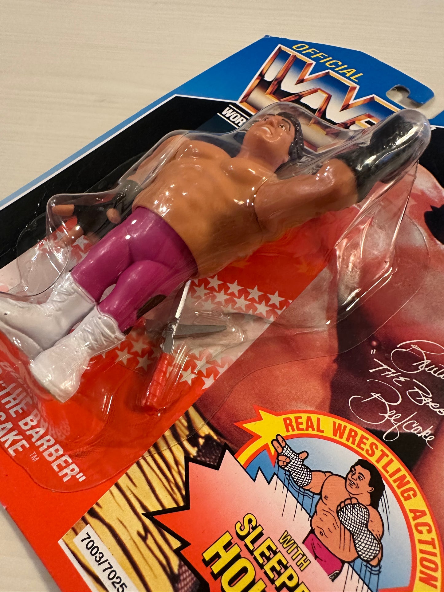 Brutus the Barber Beefcake Series 1 WWF Hasbro