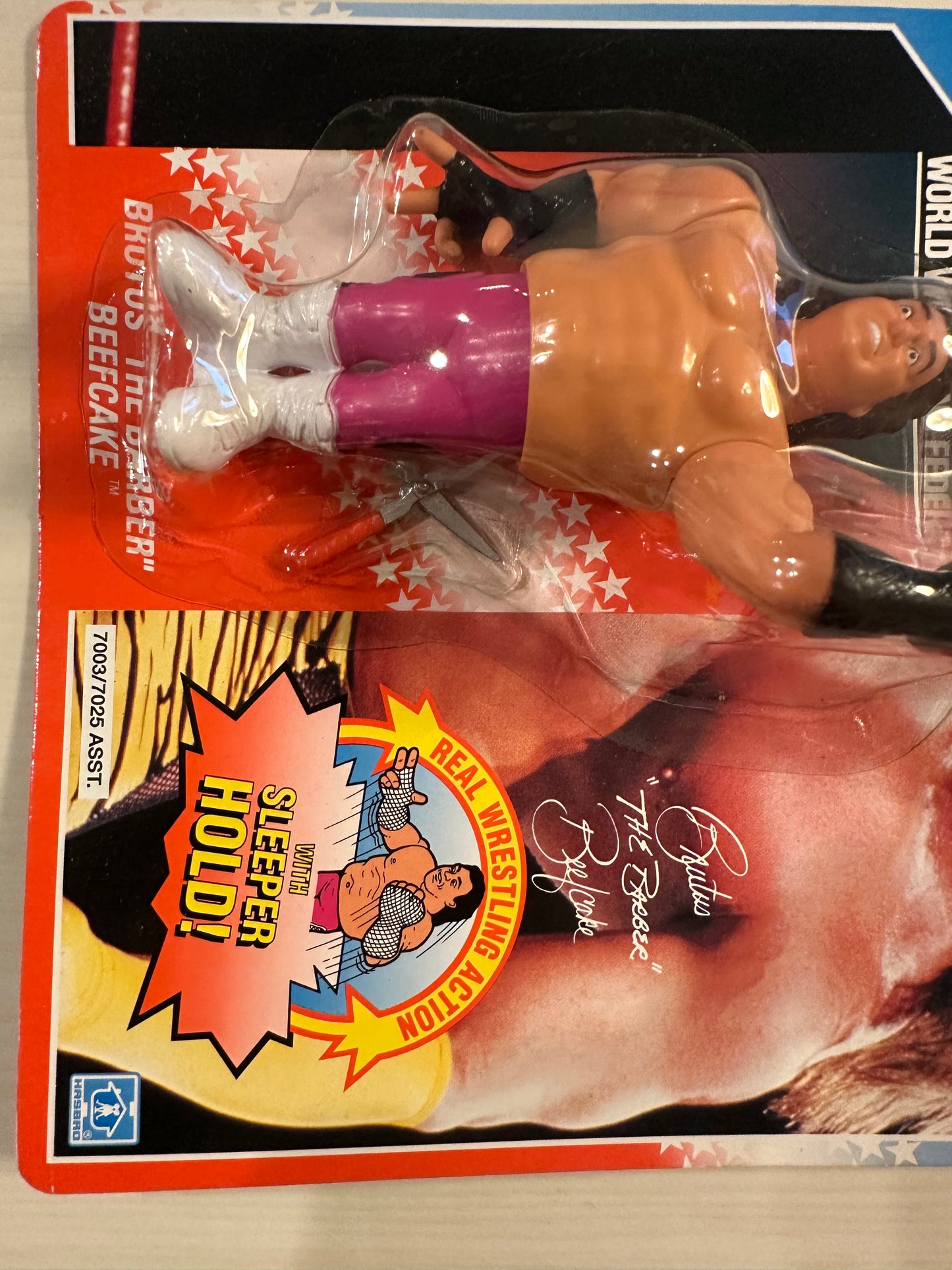Brutus the Barber Beefcake Series 1 WWF Hasbro