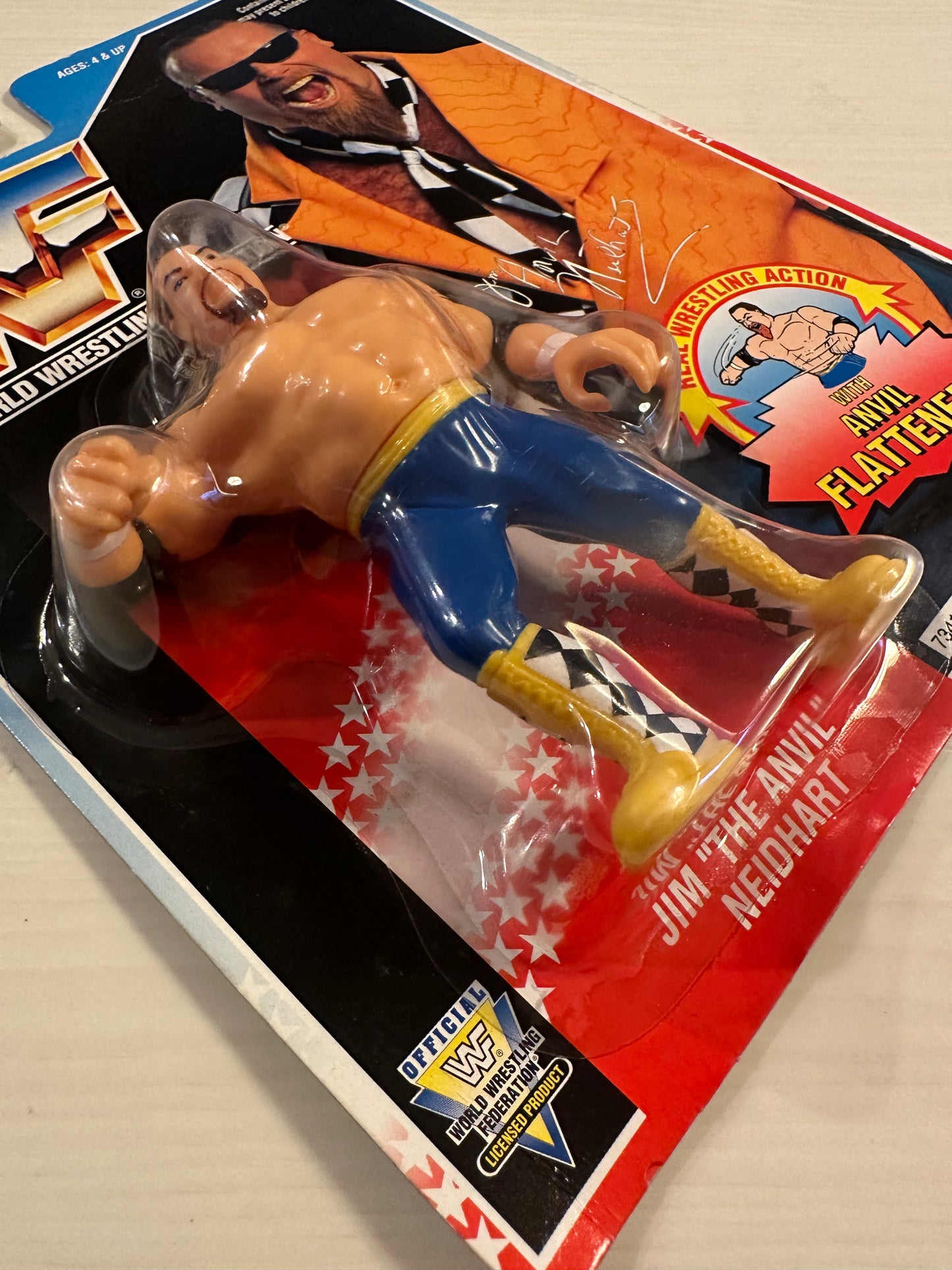 Jim the Anvil Neidhart Series 5 WWF Hasbro
