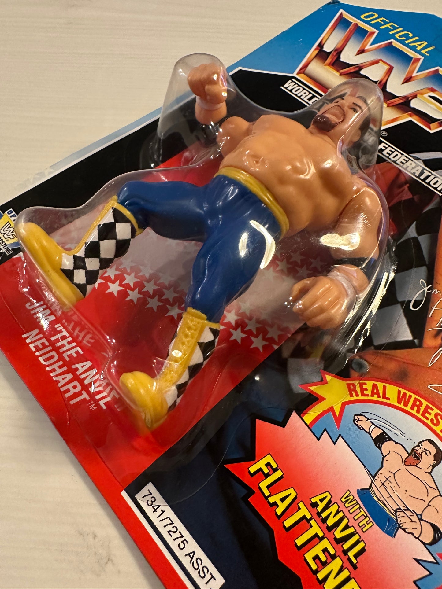 Jim the Anvil Neidhart Series 5 WWF Hasbro