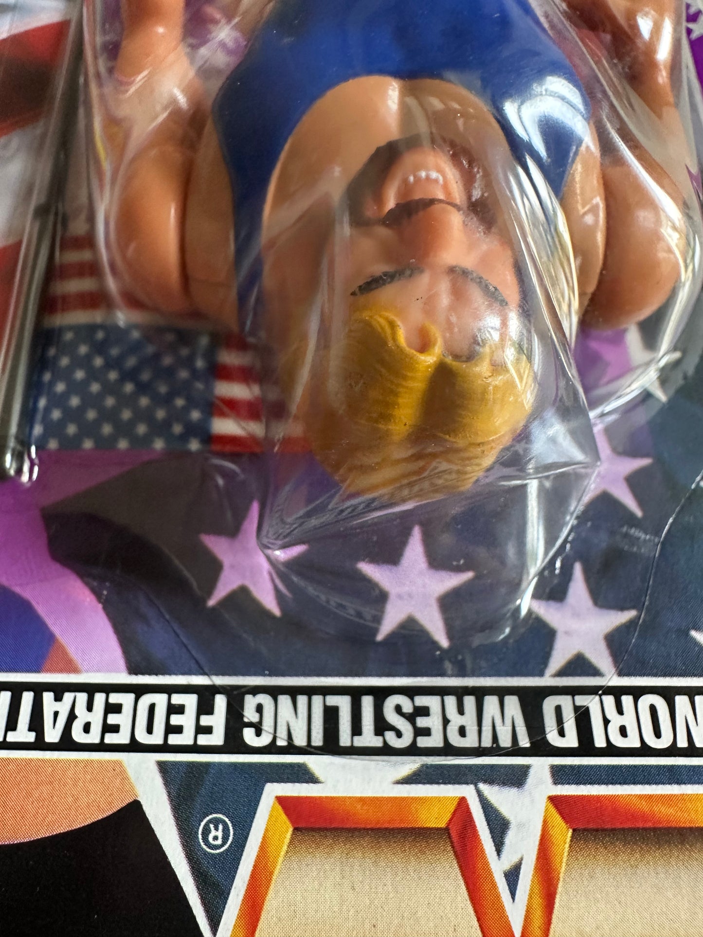 Hacksaw Jim Duggan Series 9 WWF Hasbro MOC figure