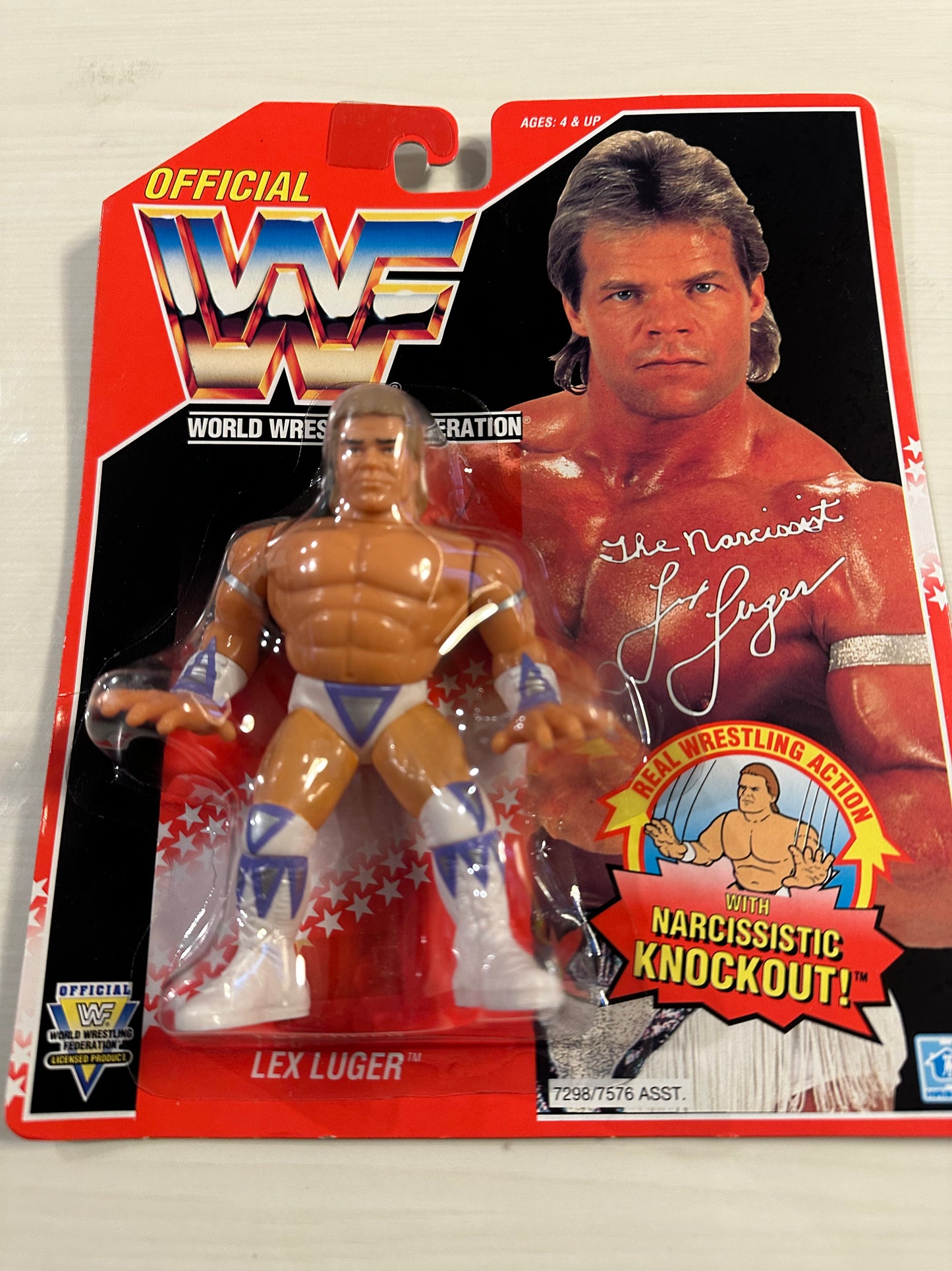 Lex Luger Series 8 WWF Hasbro
