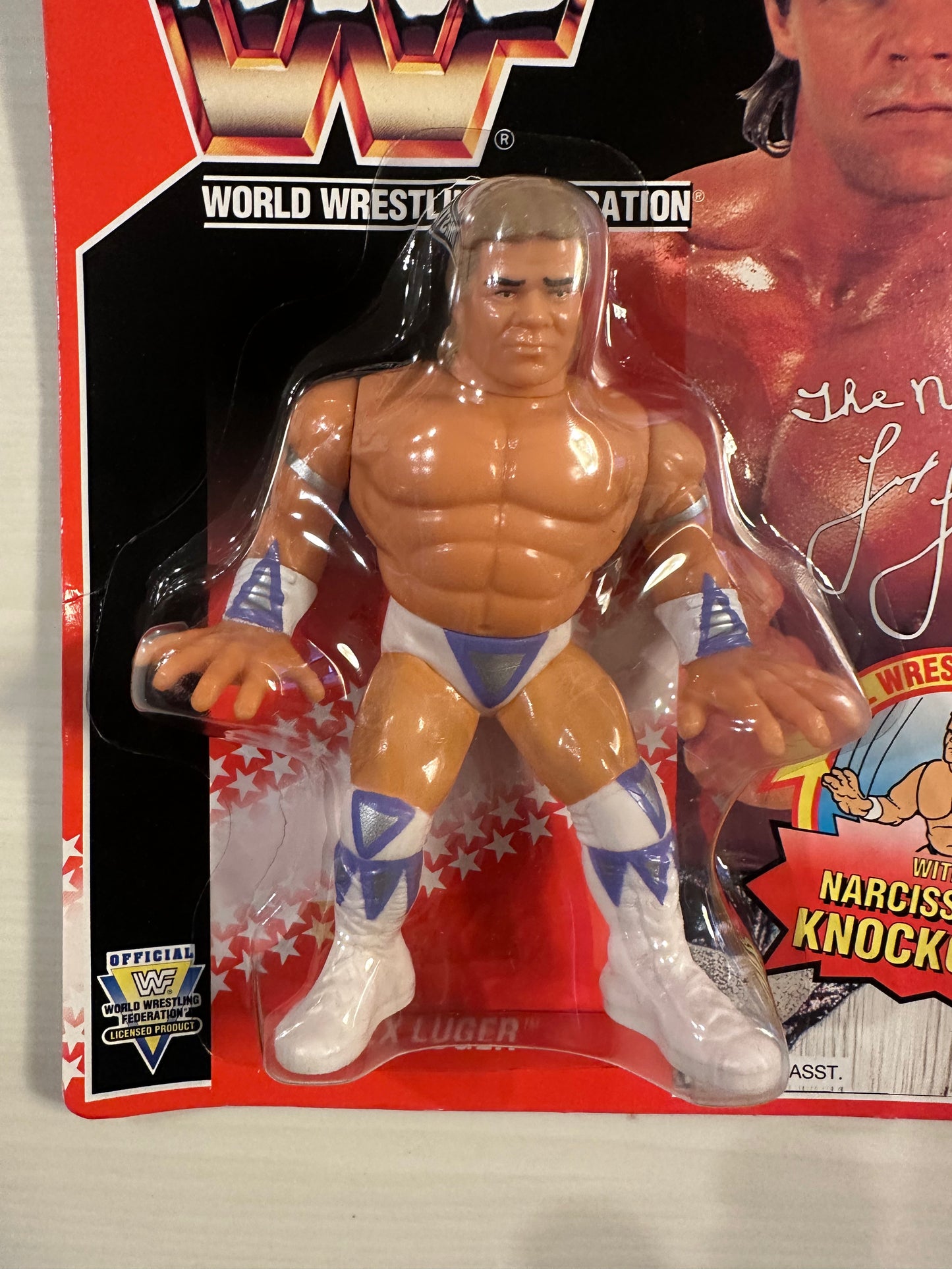 Lex Luger Series 8 WWF Hasbro