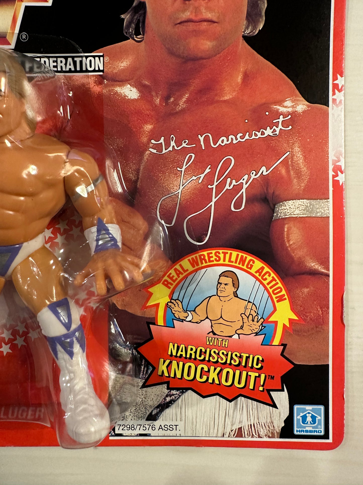 Lex Luger Series 8 WWF Hasbro