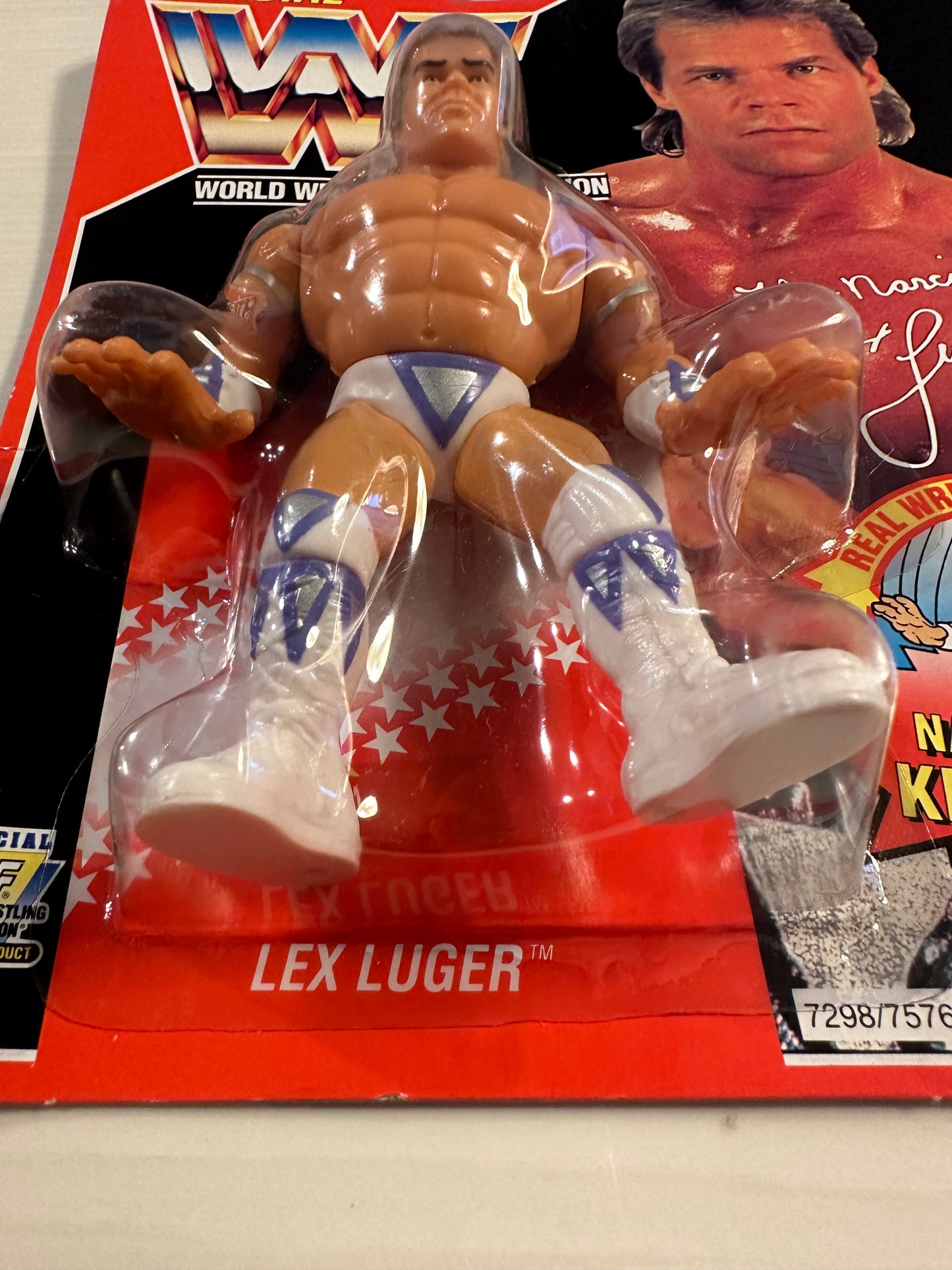 Lex Luger Series 8 WWF Hasbro