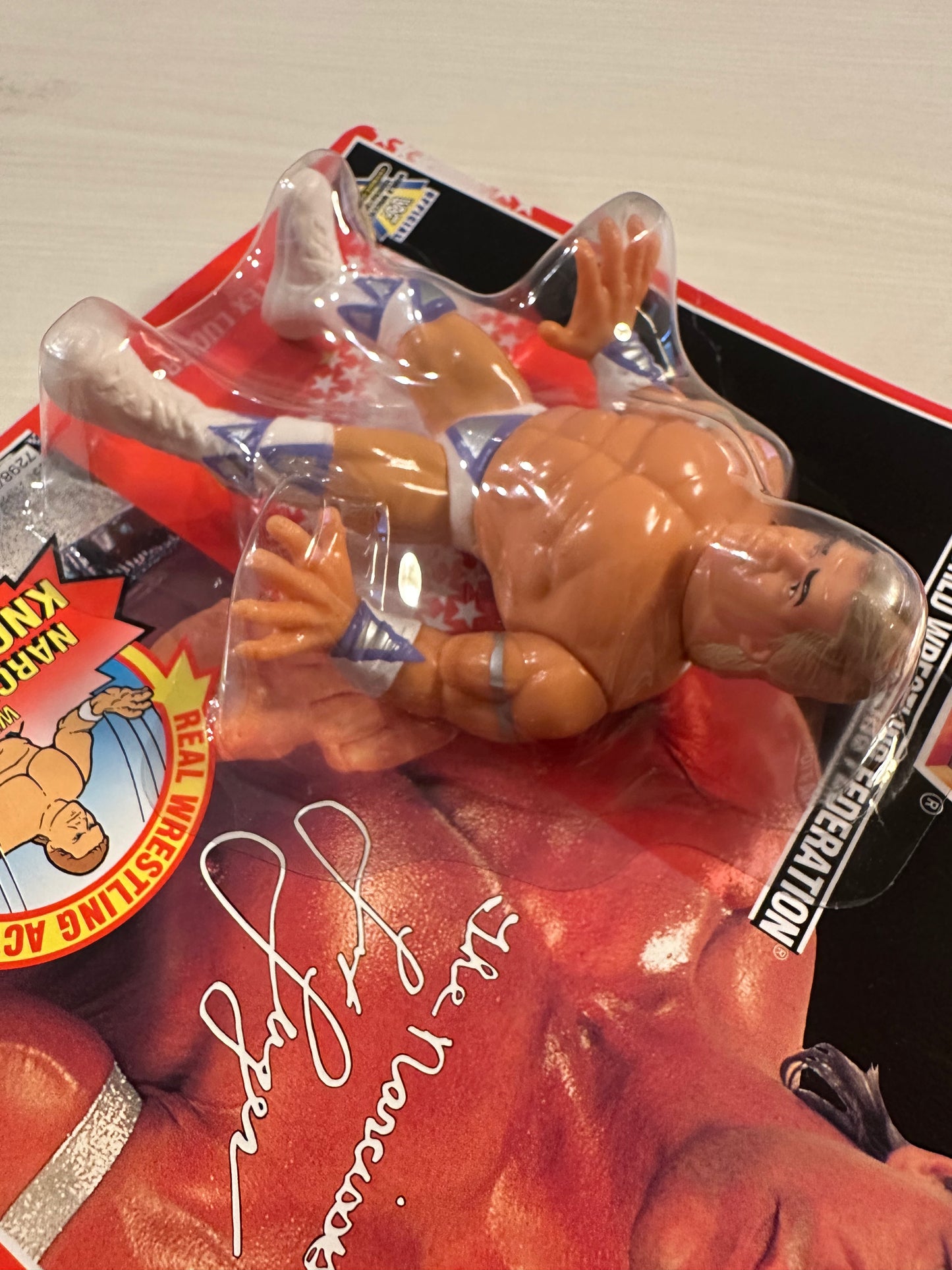 Lex Luger Series 8 WWF Hasbro