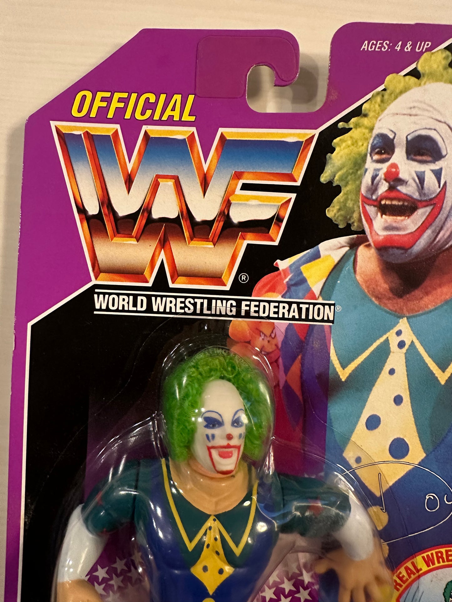 Doink the Clown Series 9 WWF Hasbro