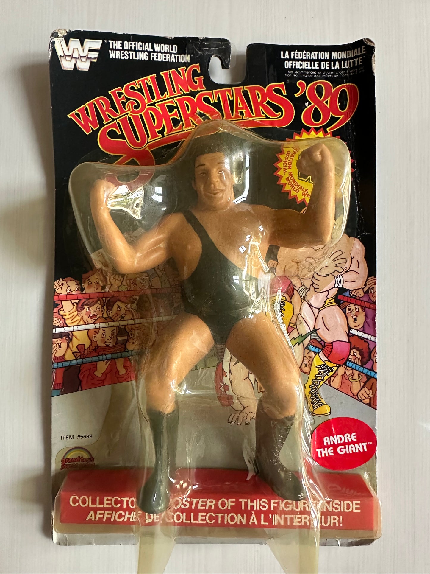 Andre the Giant Grand Toys WWF LJN